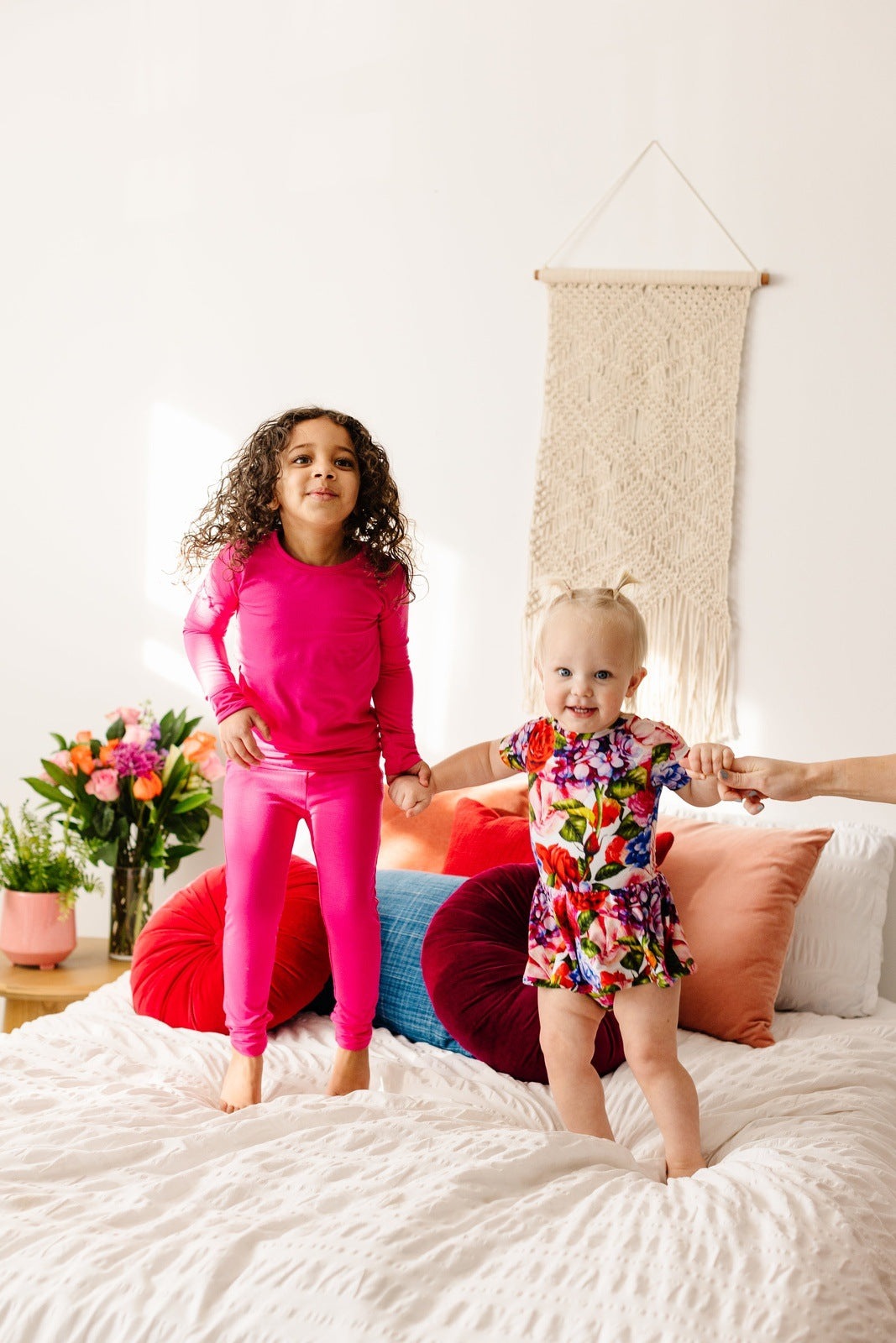 Hydrangea Rose Short Sleeve Leotard Dress