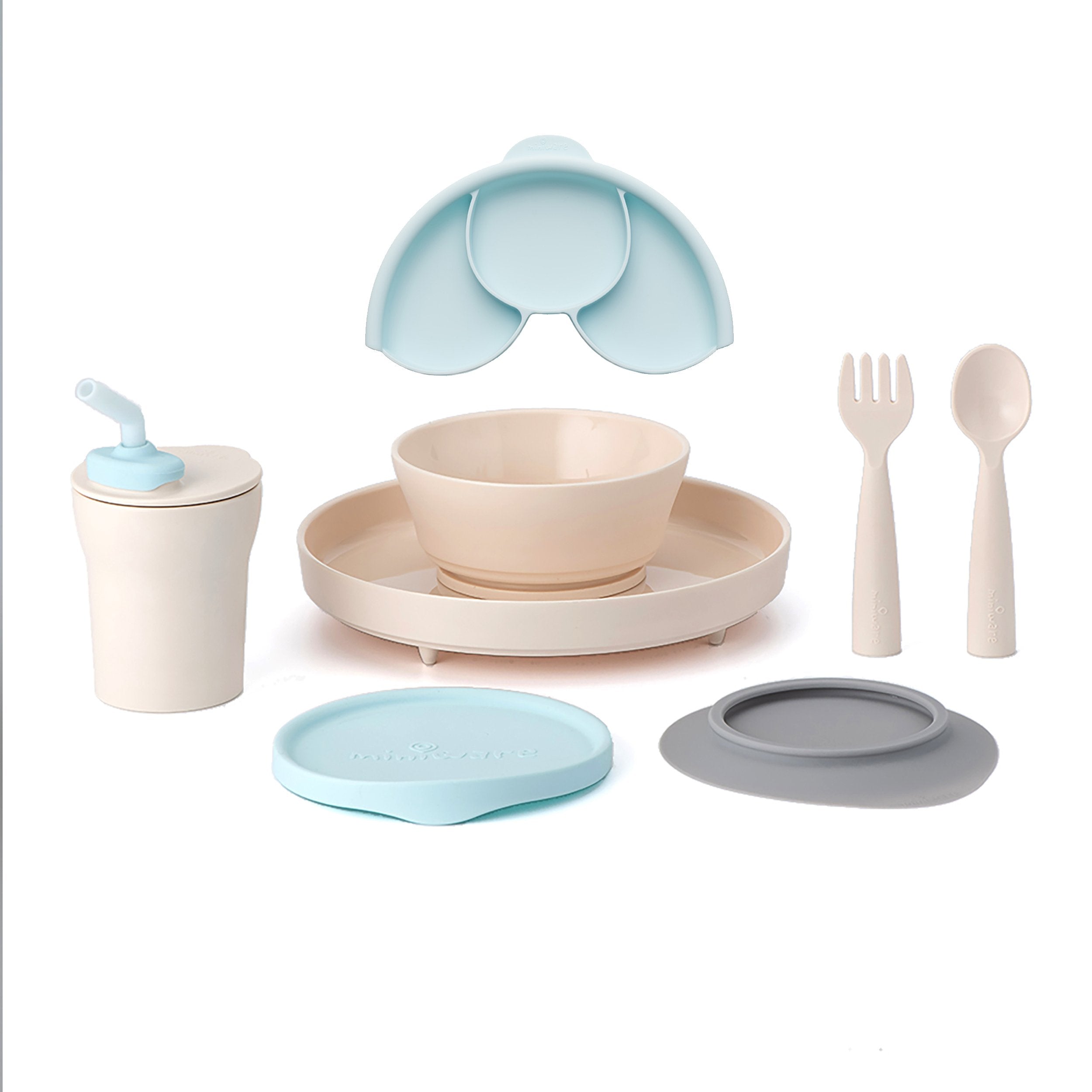 Little Foodie Deluxe - Vanilla + Aqua  Miniware   