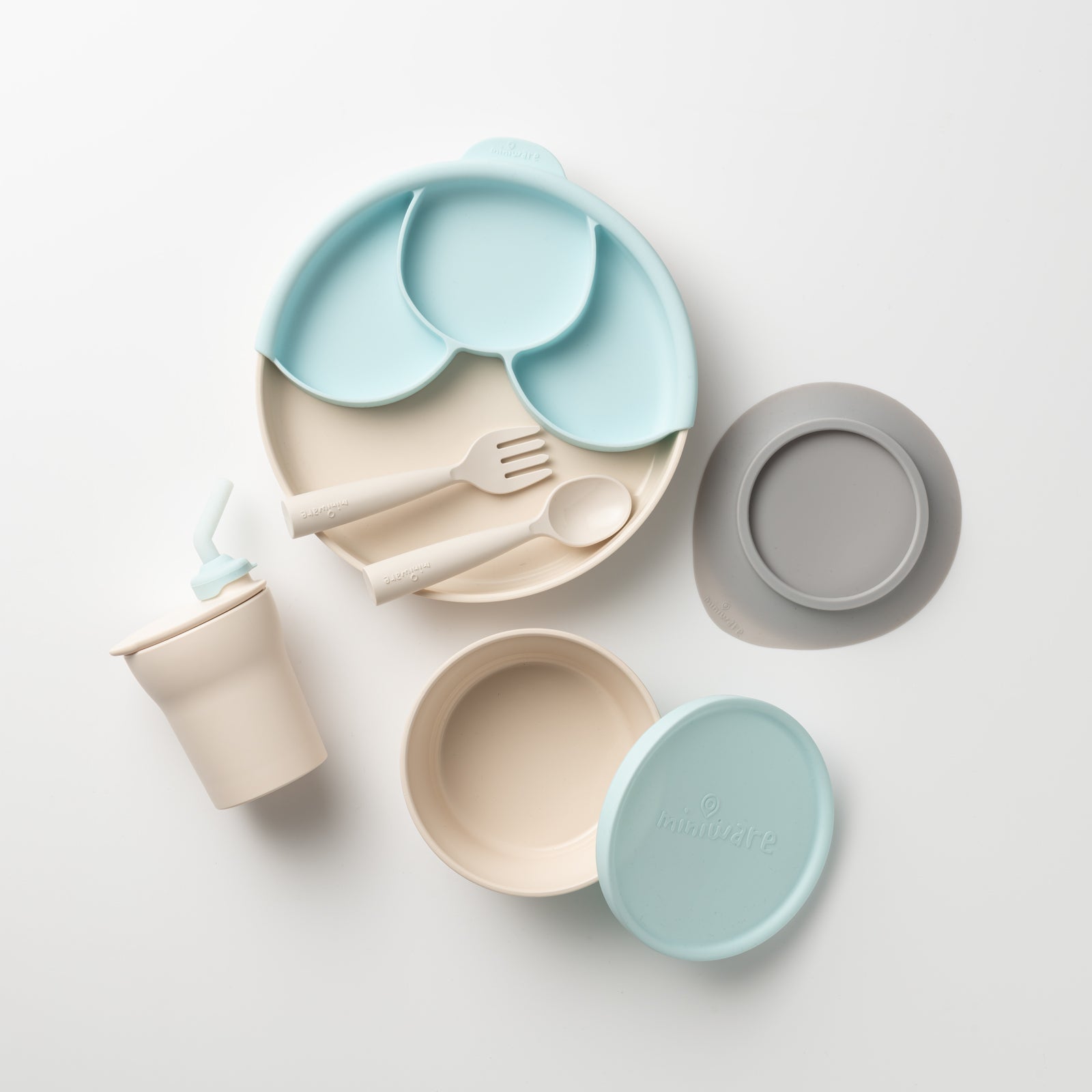 Little Foodie Deluxe - Vanilla + Aqua  Miniware   