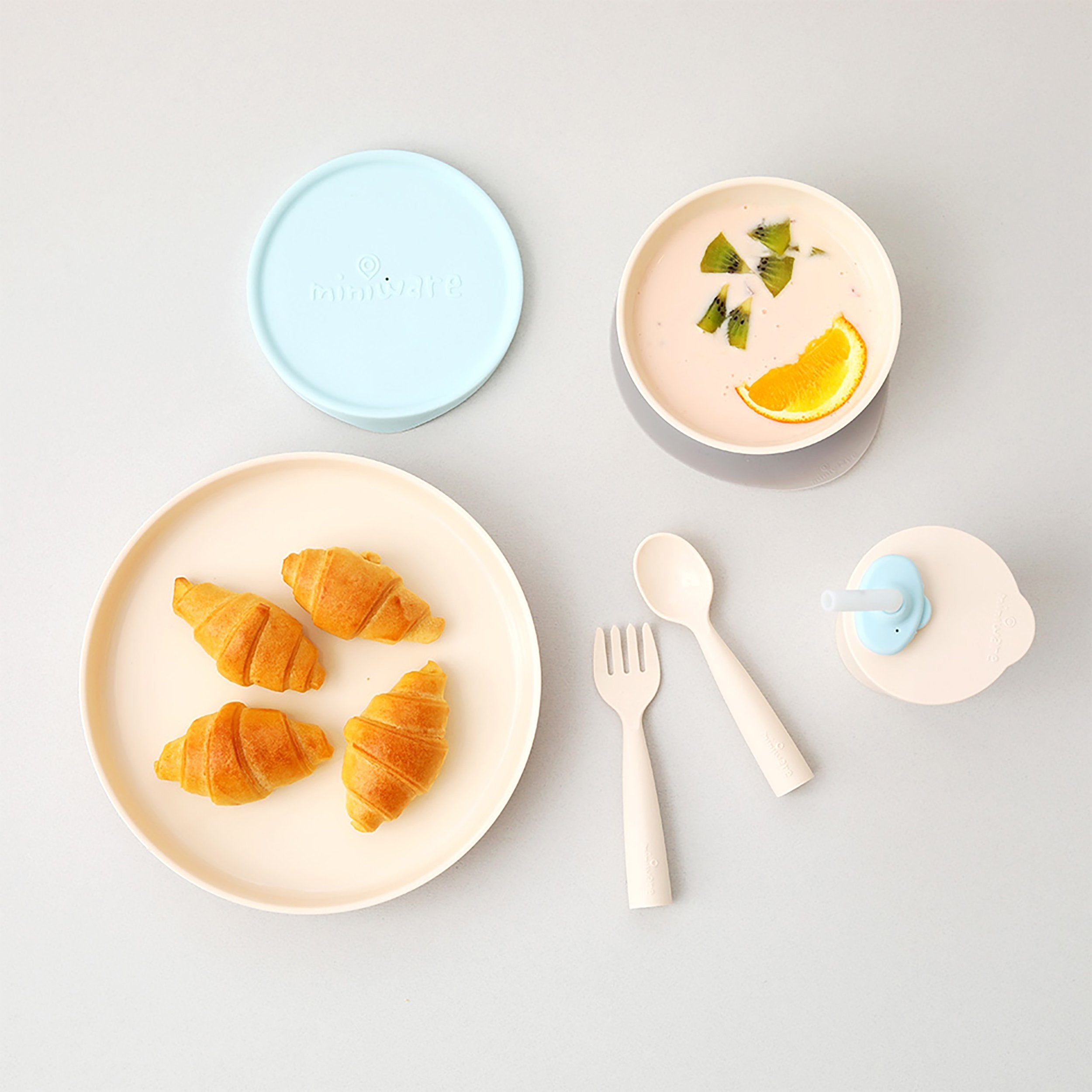 Little Foodie Deluxe - Vanilla + Aqua  Miniware   