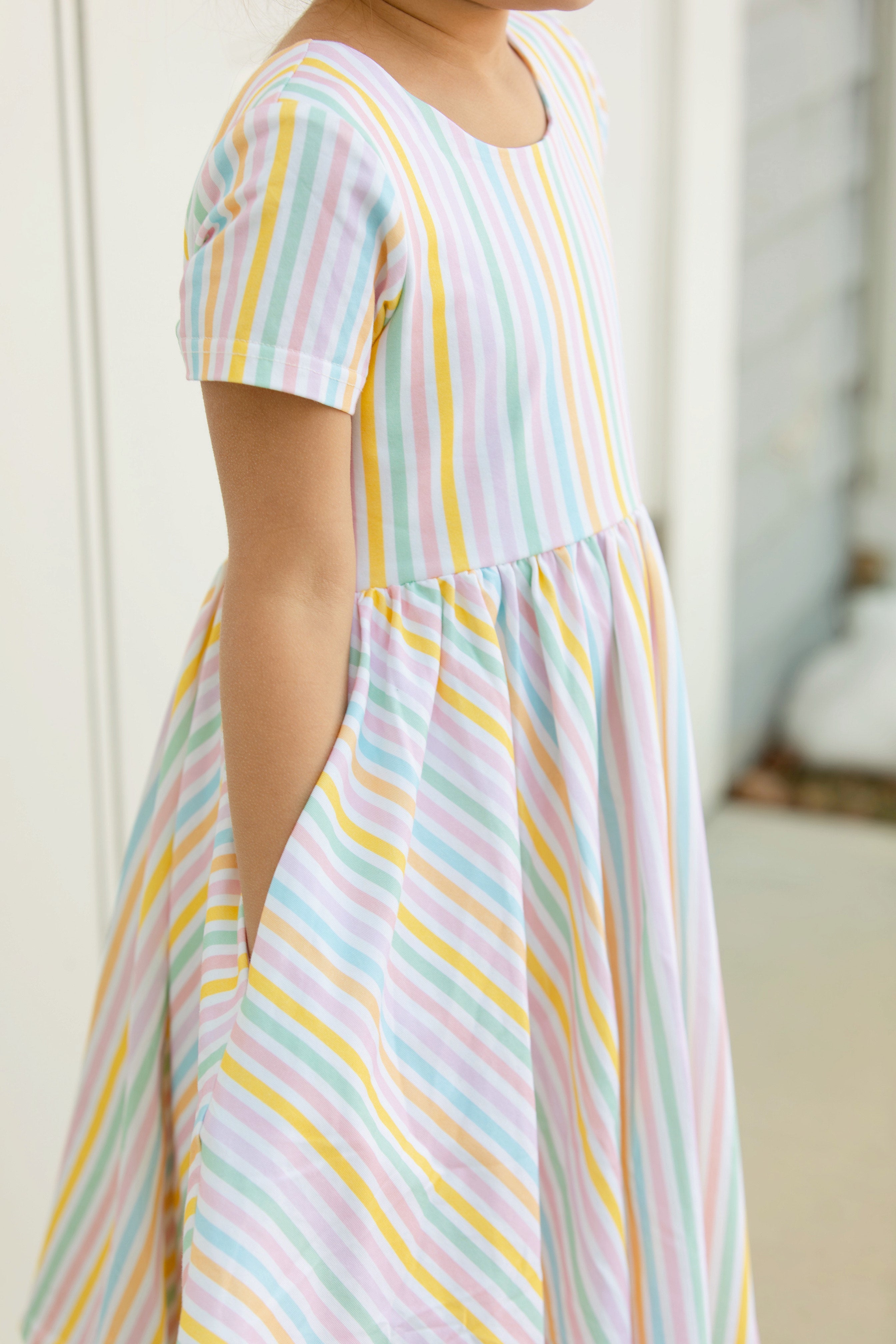 Classic Twirl - Pastel Stripe