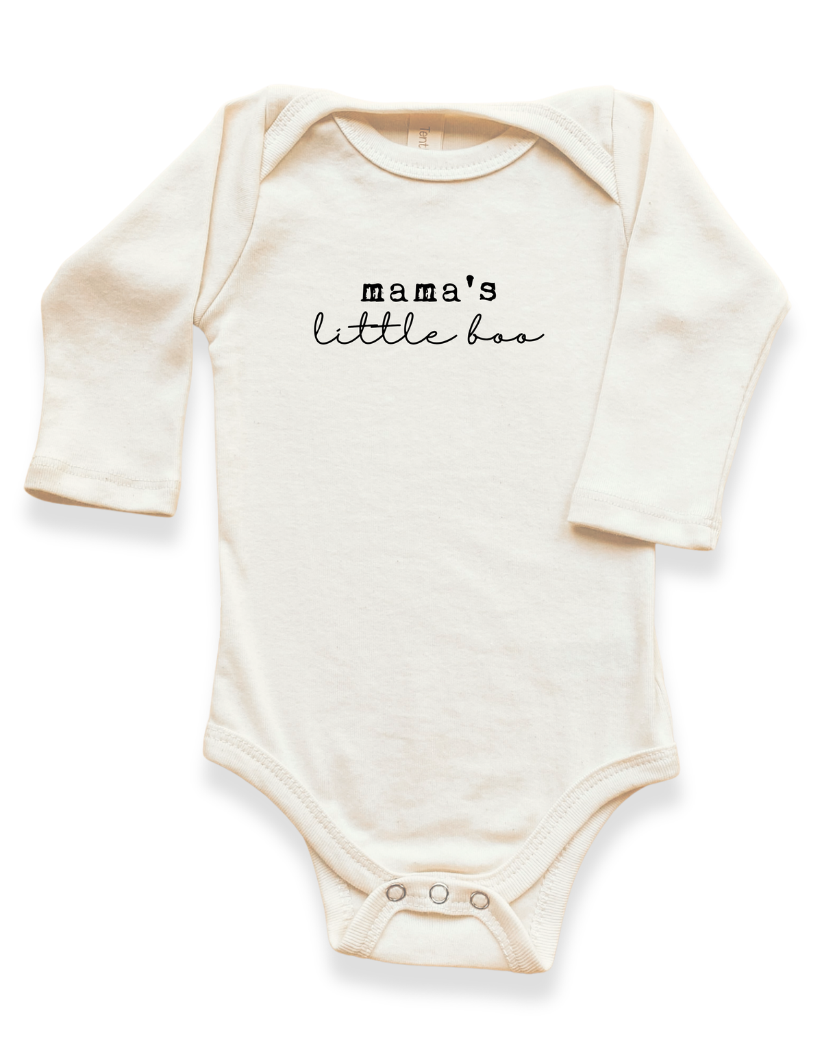 Mama's Little Boo Organic Bodysuit Long Sleeve