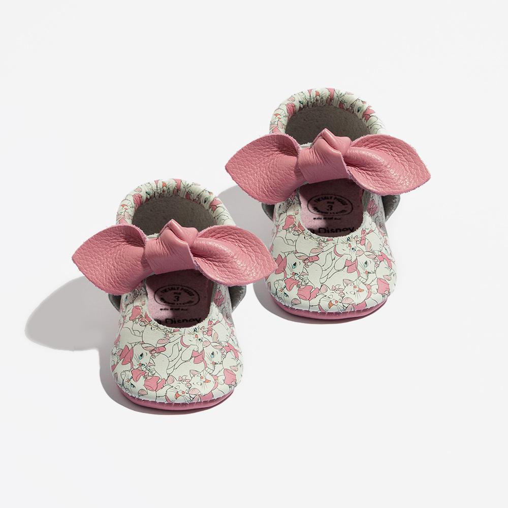 Marie Knotted Bow Baby Shoe