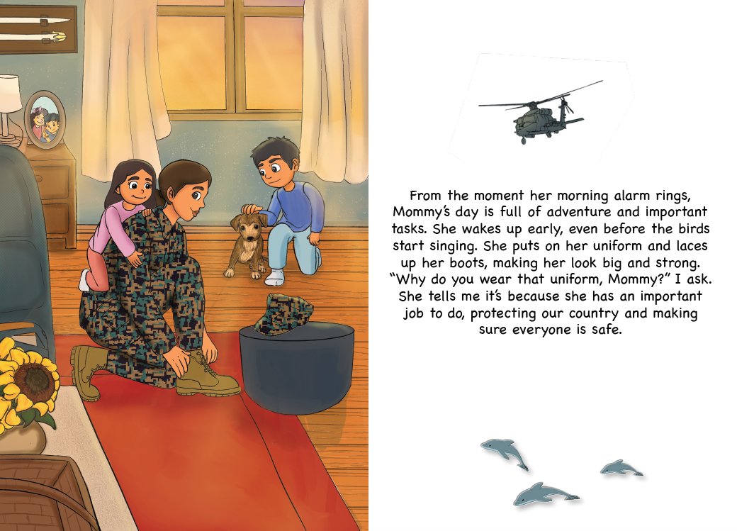 Marine Children's Book - My Mommy, My Marine