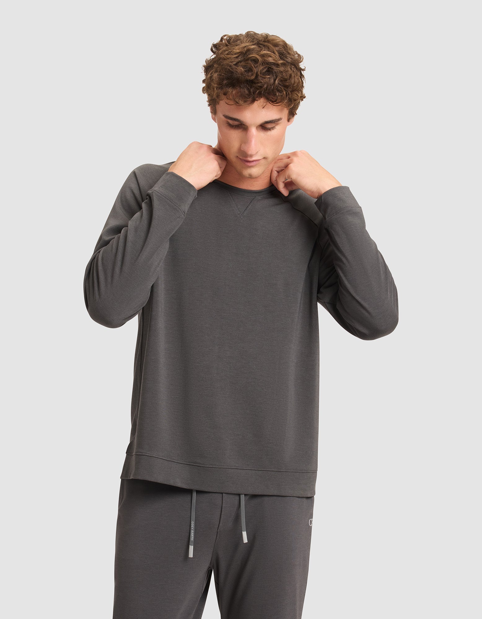 Men's Brushed Bamboo Jogger Set