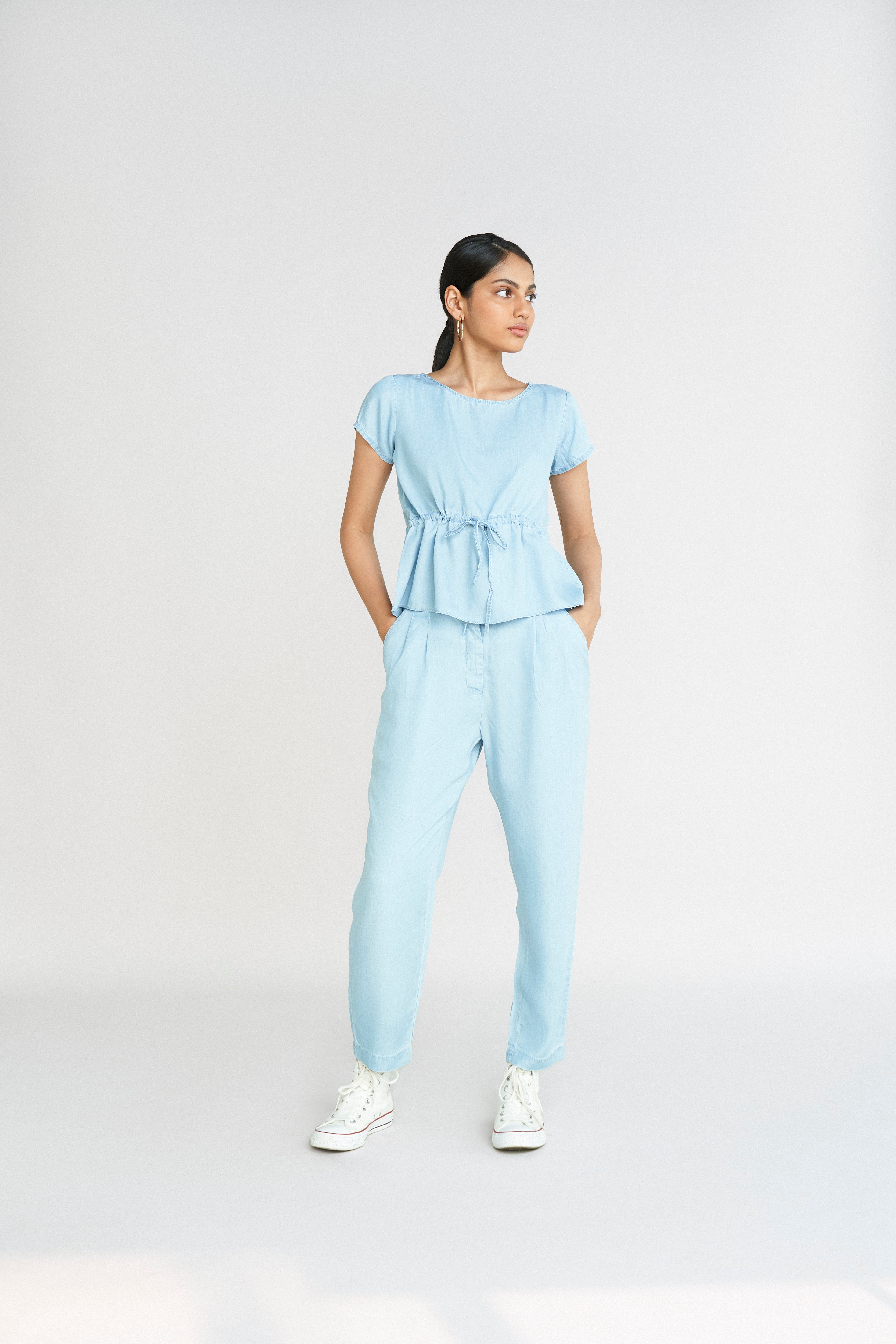 A Sweet Escape Top - Ocean Blue