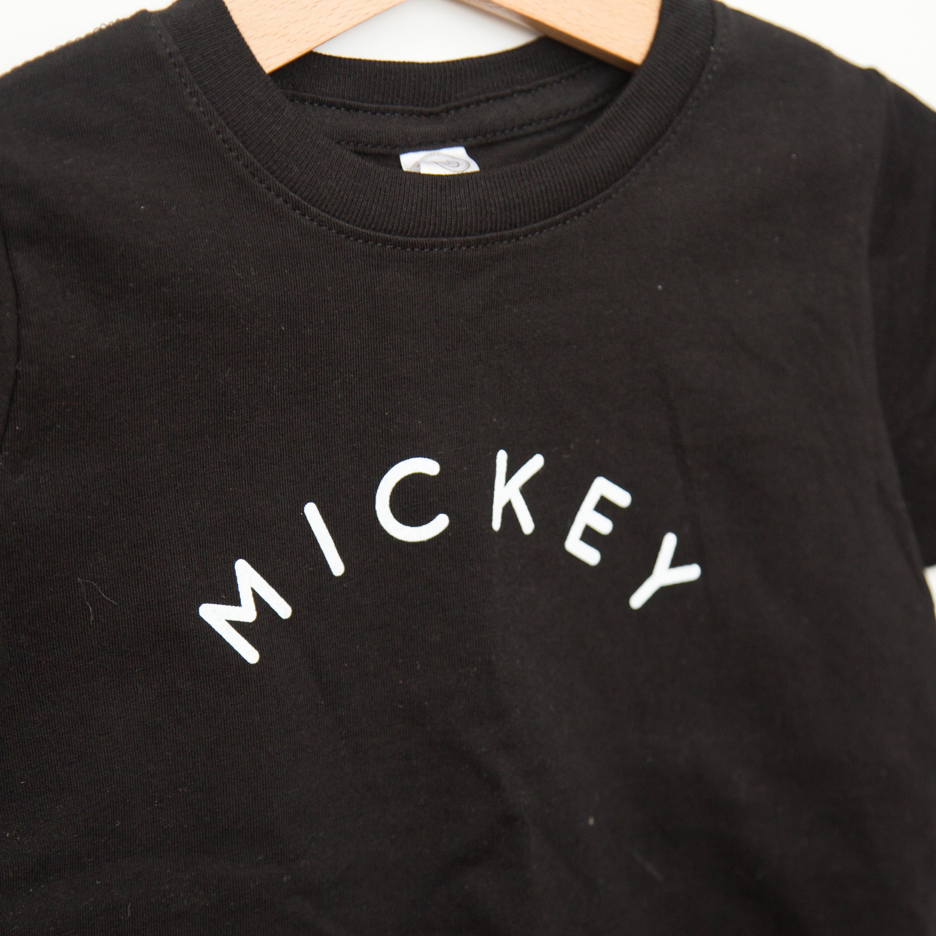 Mickey Black | Shirt (Newborn - Adult)