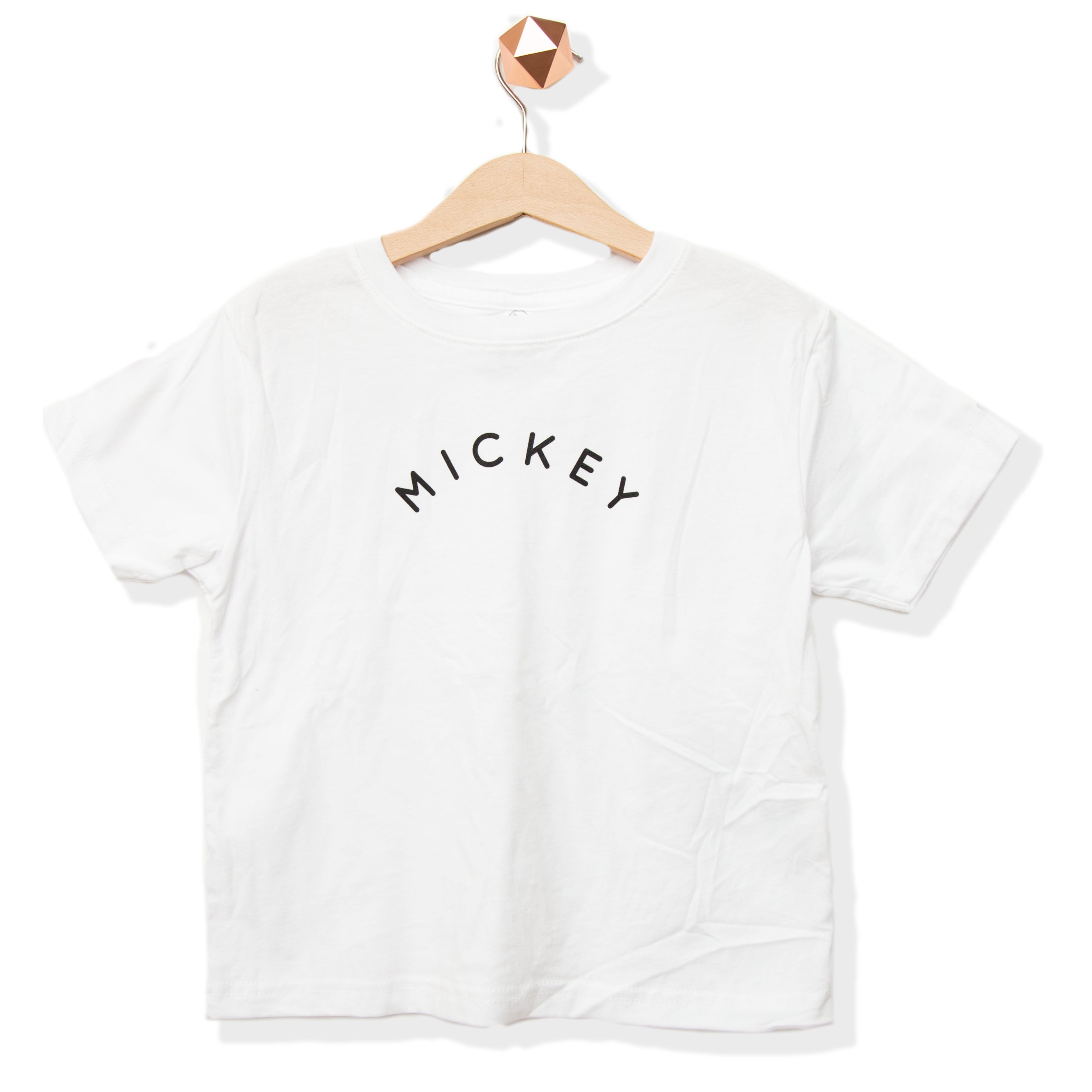 Mickey White | Shirt (Newborn - Adult)