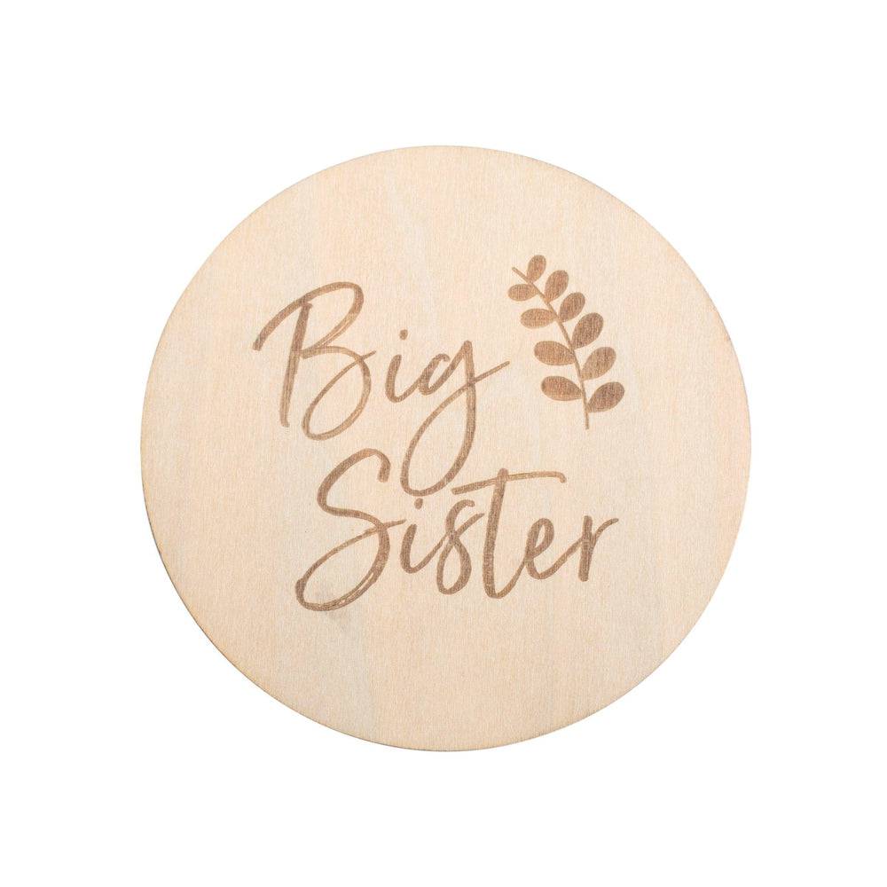 Big Sister Milestone Moments Disc Milestone Moments Bebe au Lait   