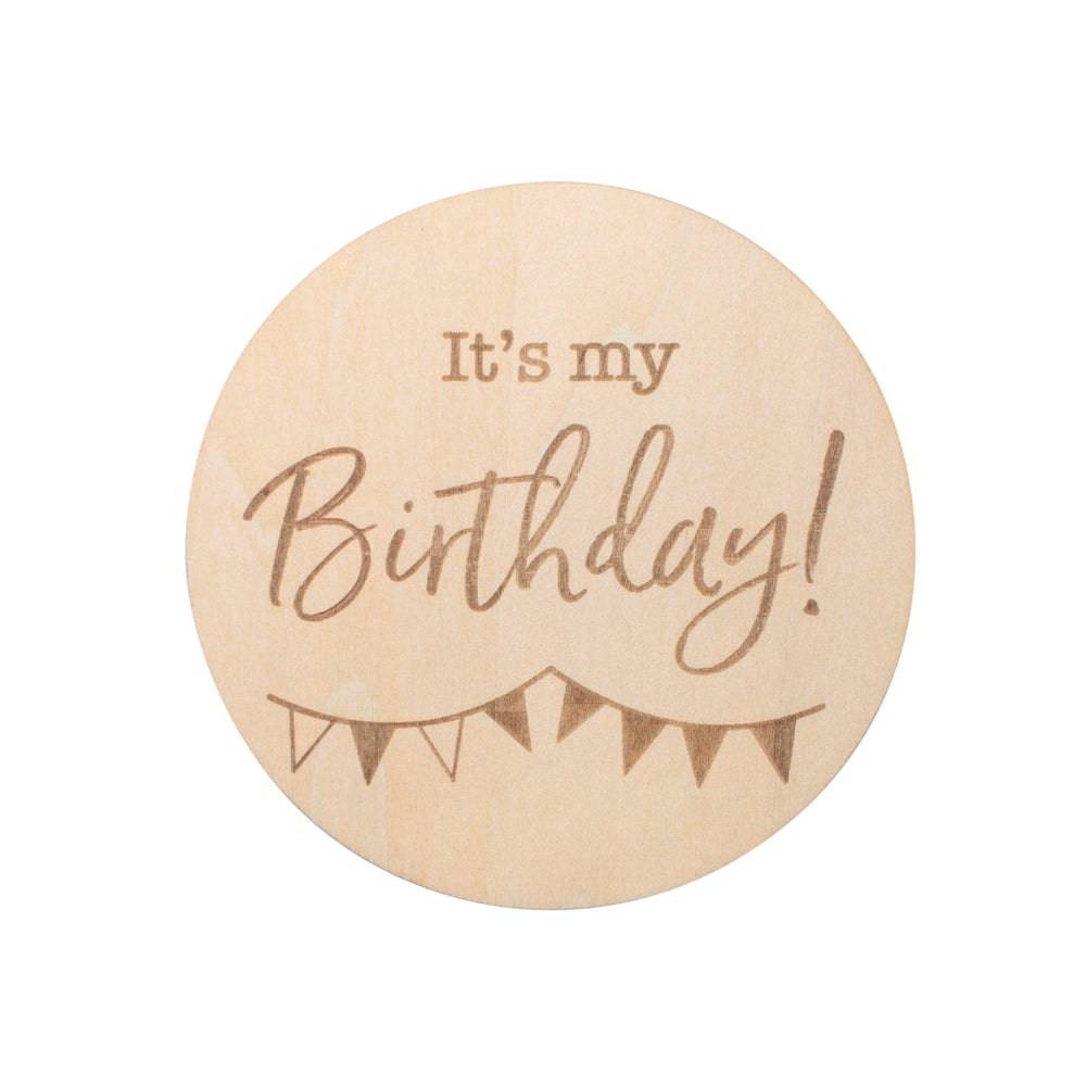 It's My Birthday Milestone Moments Disc Milestone Moments Bebe au Lait   