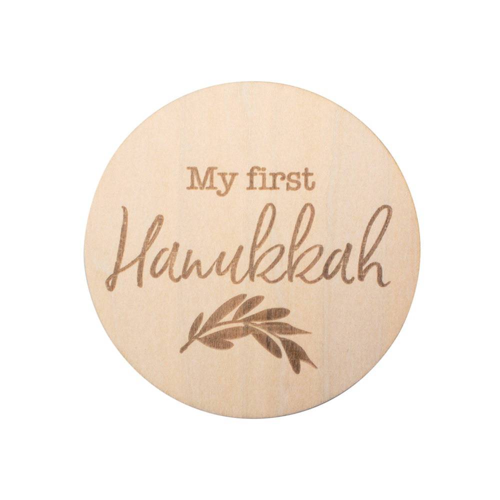 My First Hanukkah Milestone Moments Disc Milestone Moments Bebe au Lait   