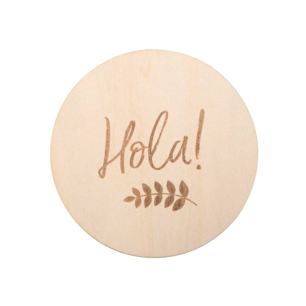 Hola Milestone Moments Disc Milestone Moments Bebe au Lait   