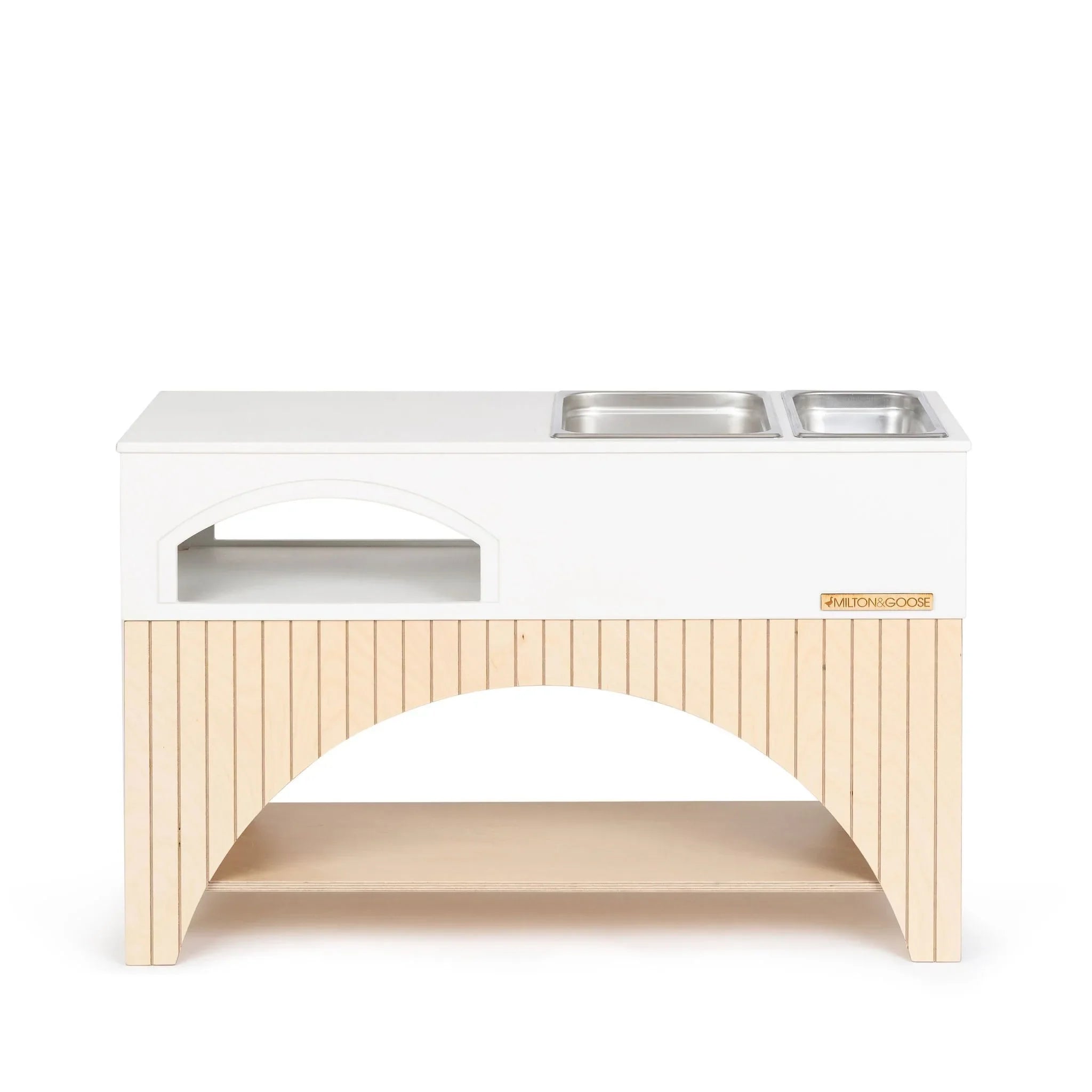 Kai Mud Kitchen Play Kitchen Sets Milton & Goose White  