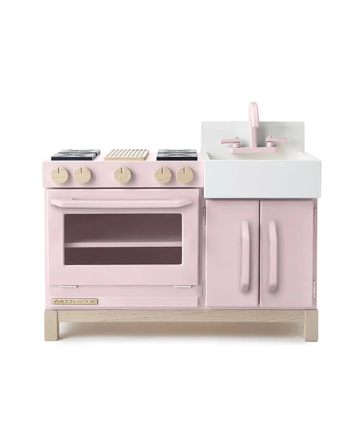 Essential Play Kitchen Play Kitchen Milton & Goose Dusty Rose  