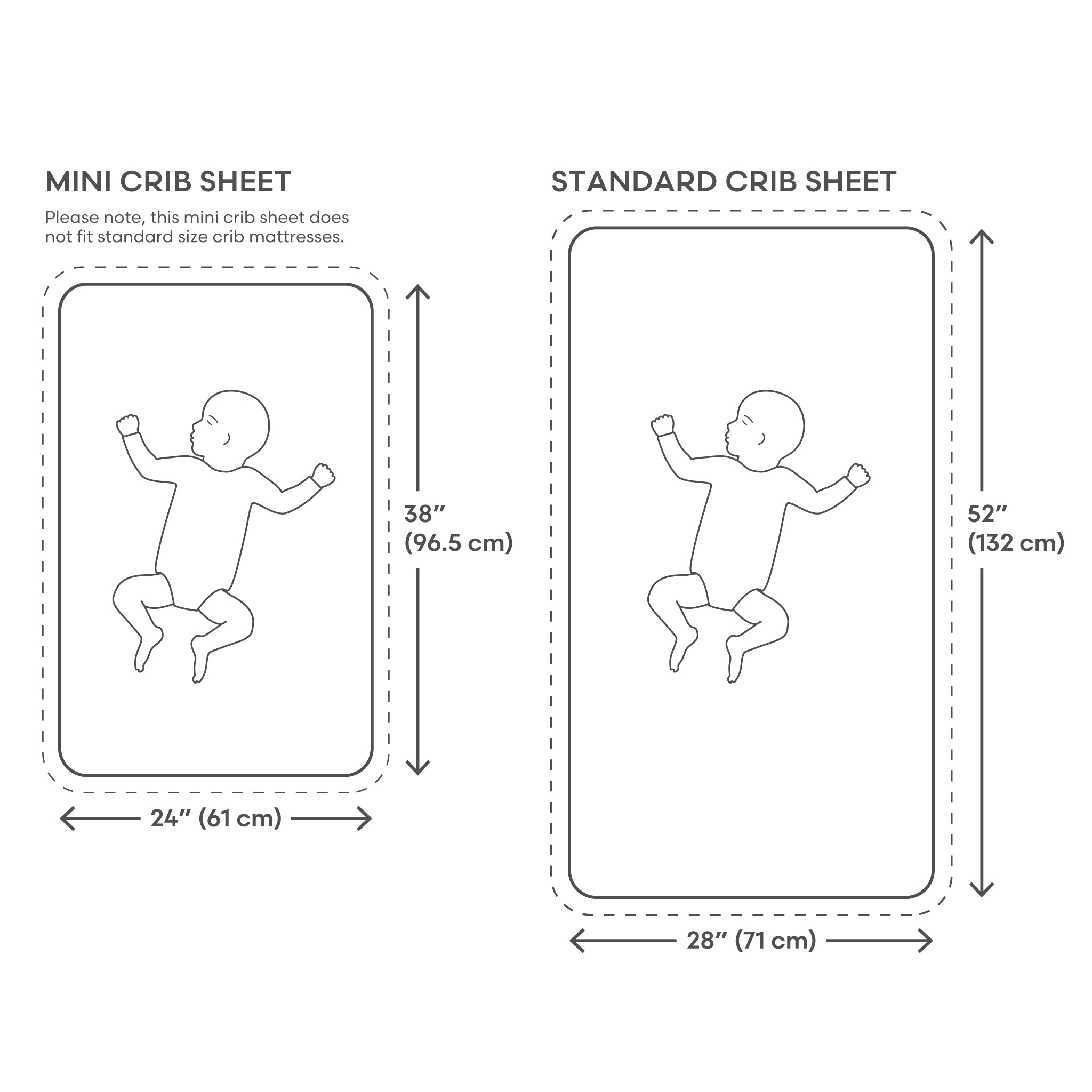 Mini Muslin Crib Sheet mini crib sheet Mushie   