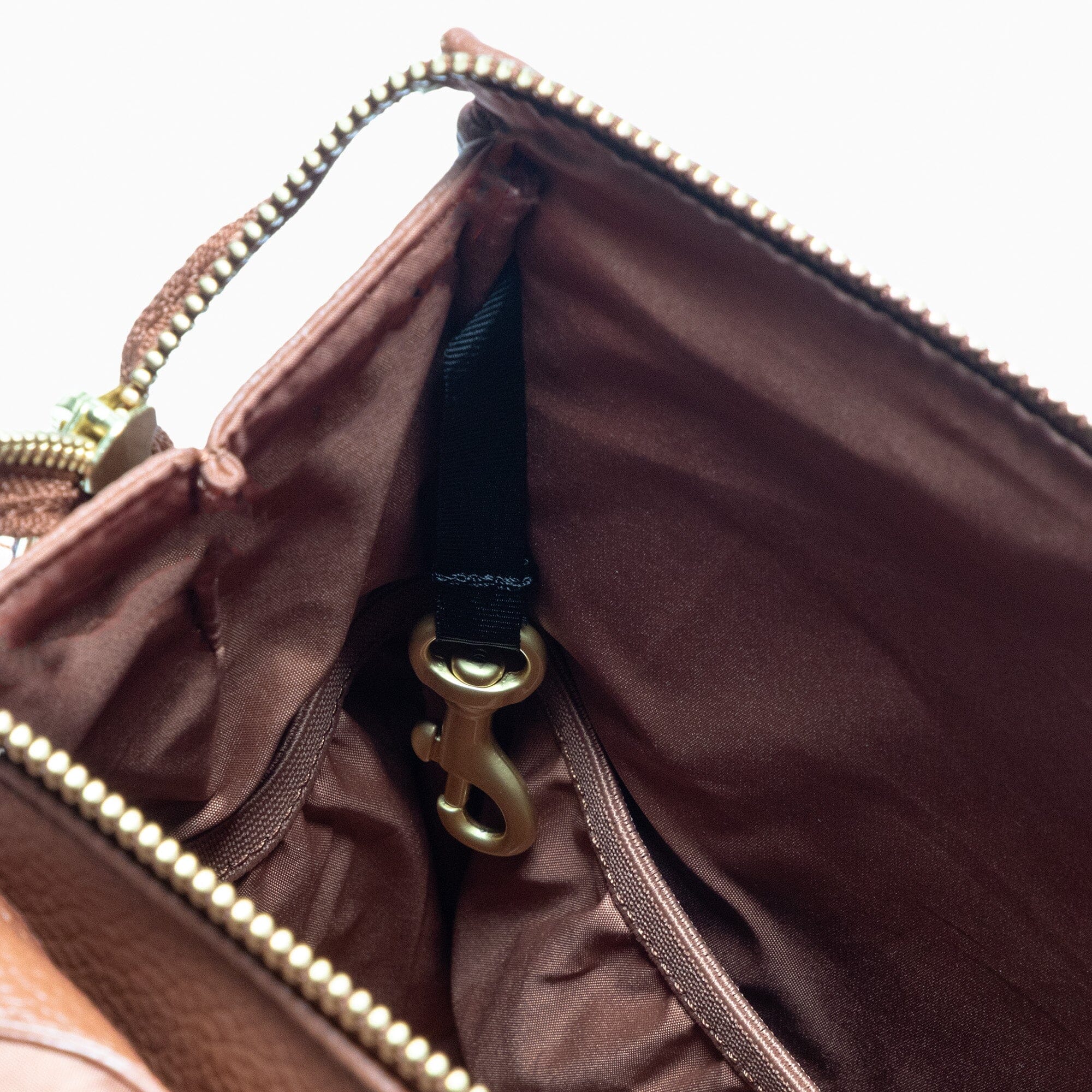 Cognac Mini Classic Diaper Bag II