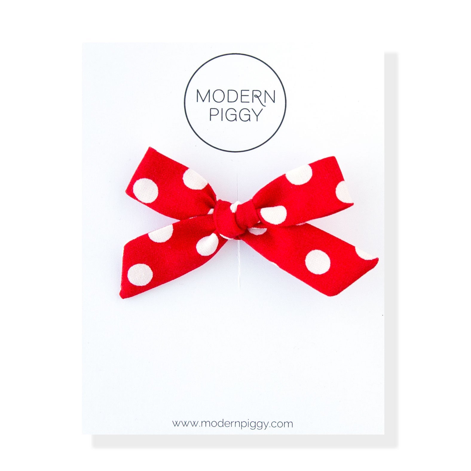 Minnie's Polka Dot | Hand-tied Bow