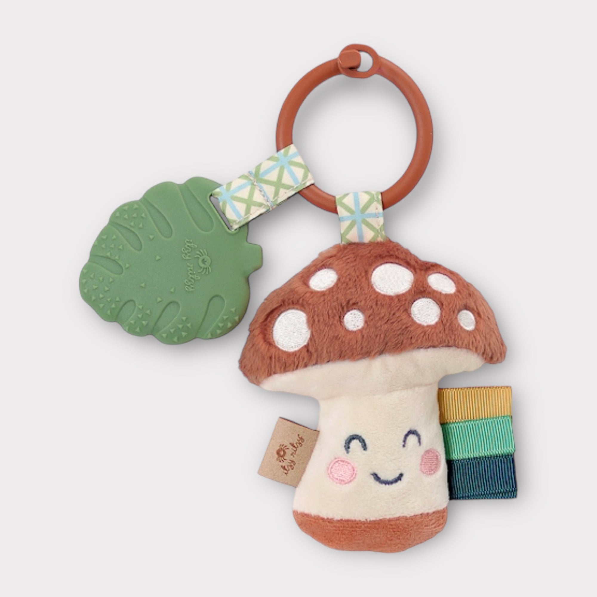 Mushroom Rattle + Teether