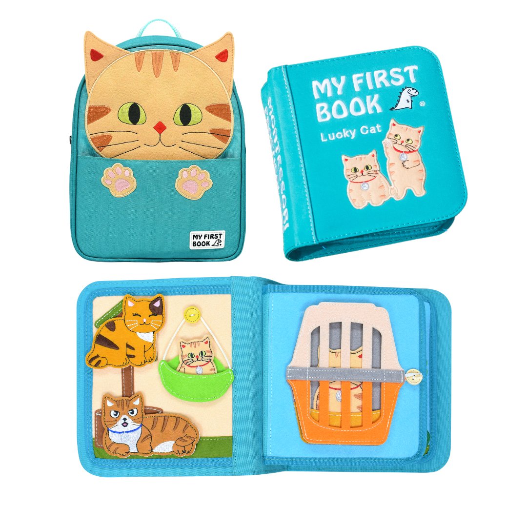 Lucky Cat Busy Book