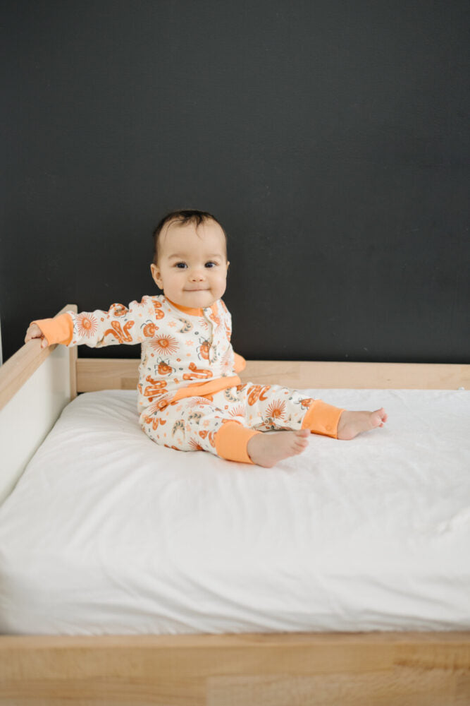 GOTS Certified Organic Cotton Playsuit - Mystic Serpent