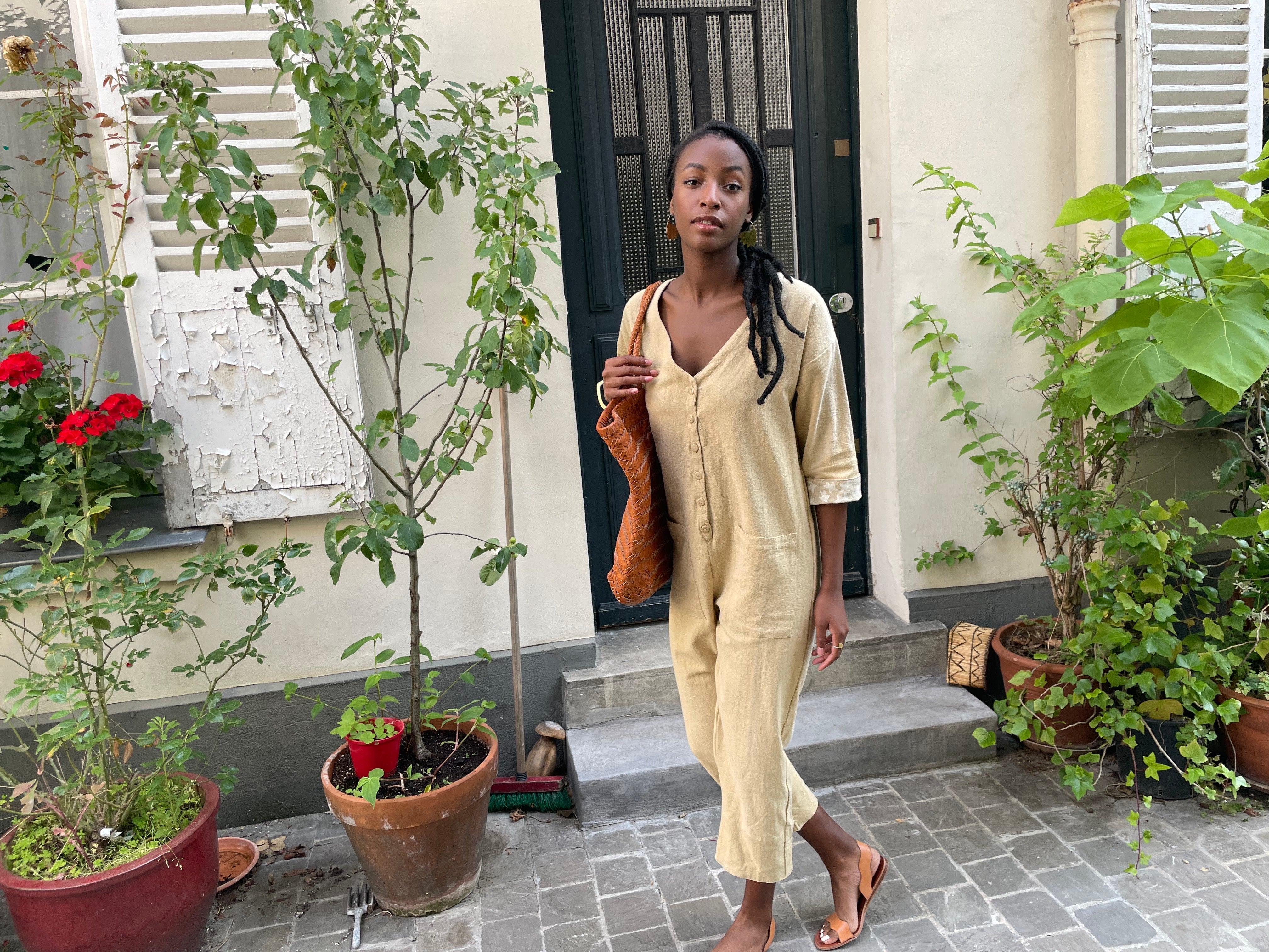 Liberté Mustard Jumpsuit