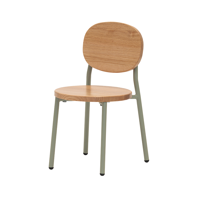 Ottie Stackable Chair - 10" Seat Height - Sage