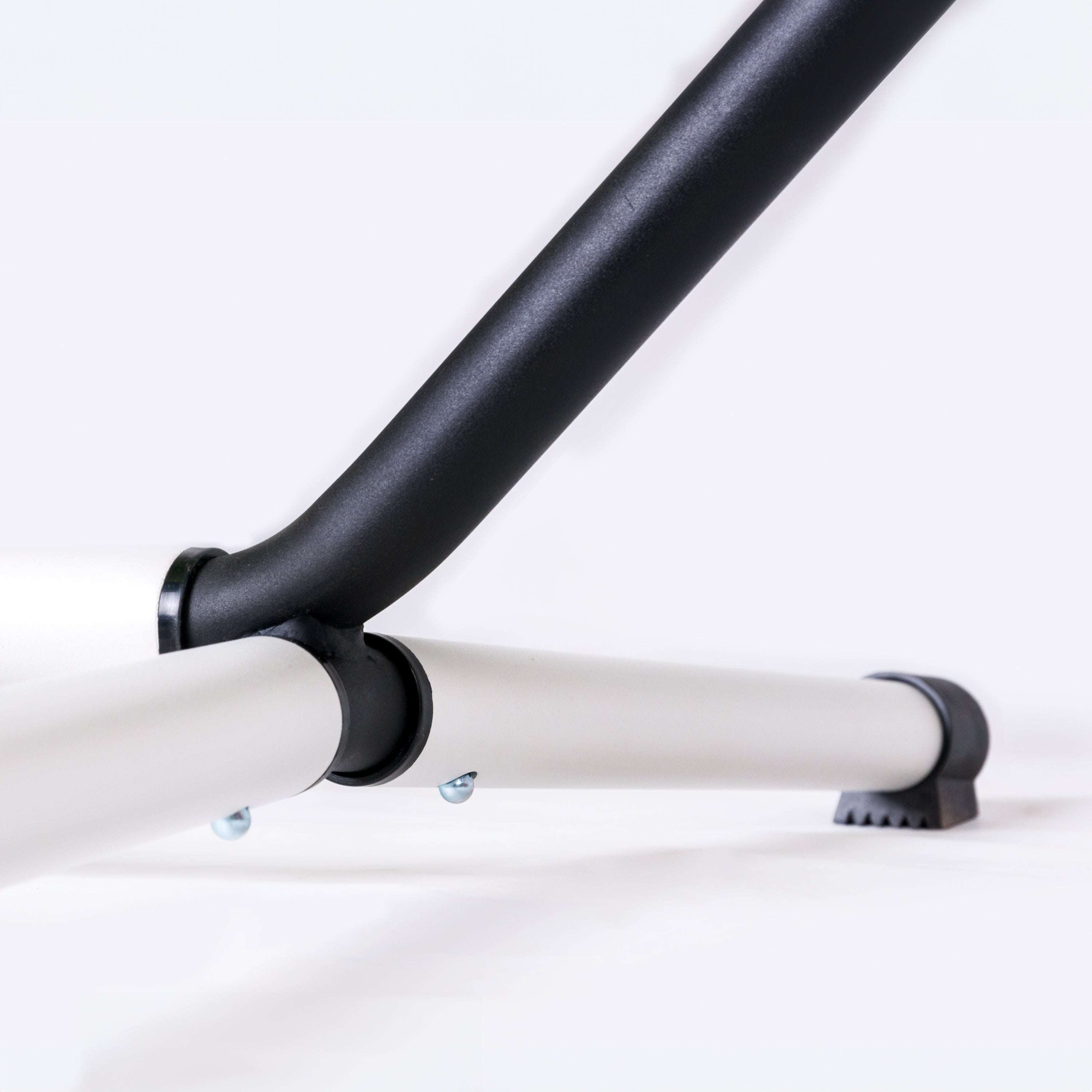 Nautico Cool Grey Outdoor Sea Salt - Weather-Resistant Double Hammock with Powder Coated Steel Stand