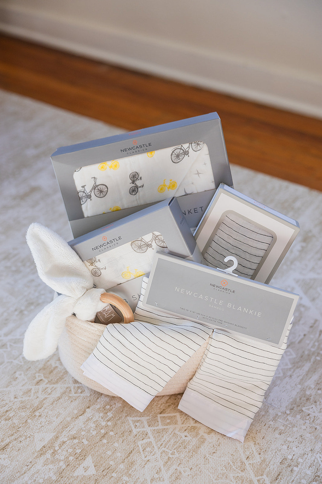 Welcome Baby - Gender Neutral Gift Basket