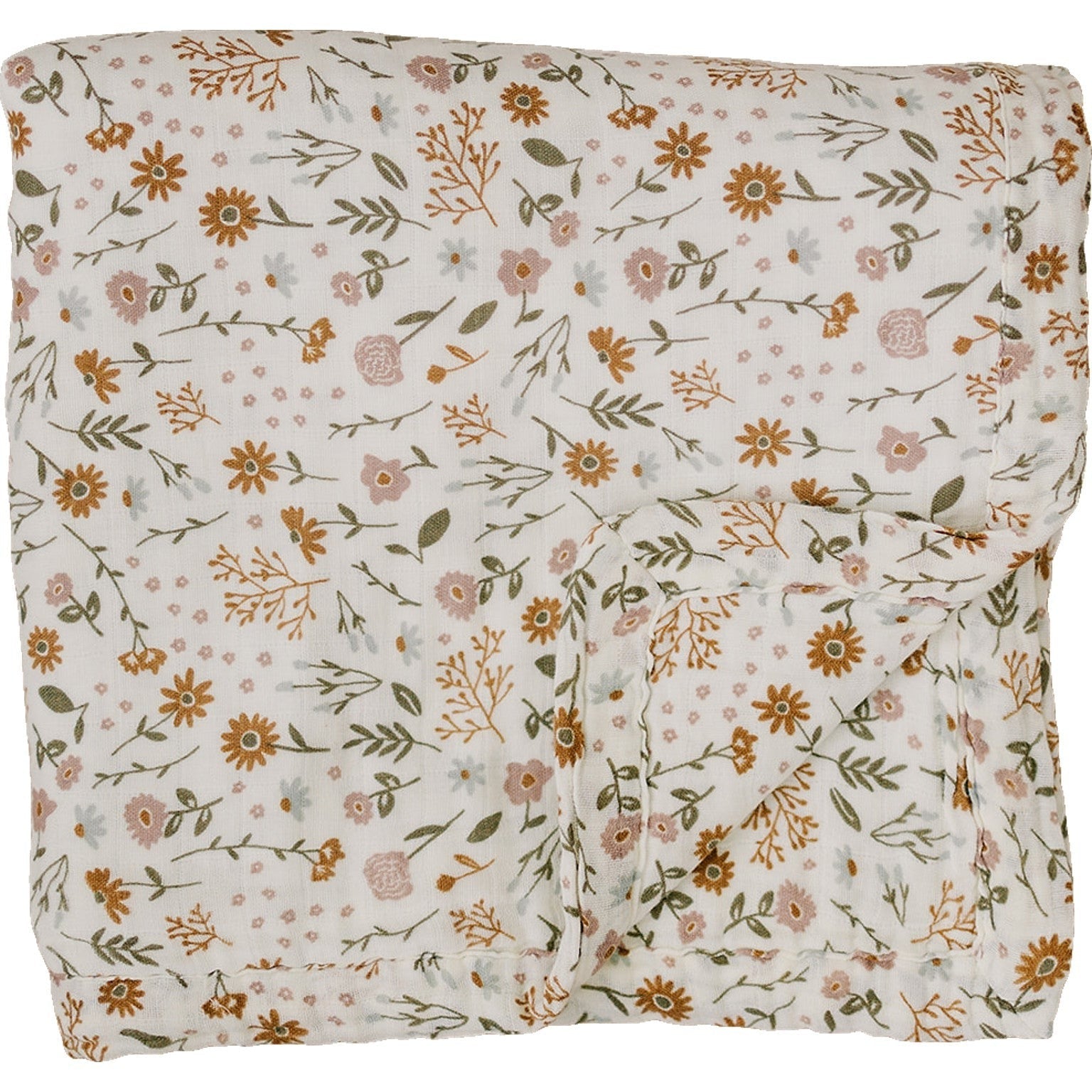 Meadow Floral Muslin Quilt  Mebie Baby   