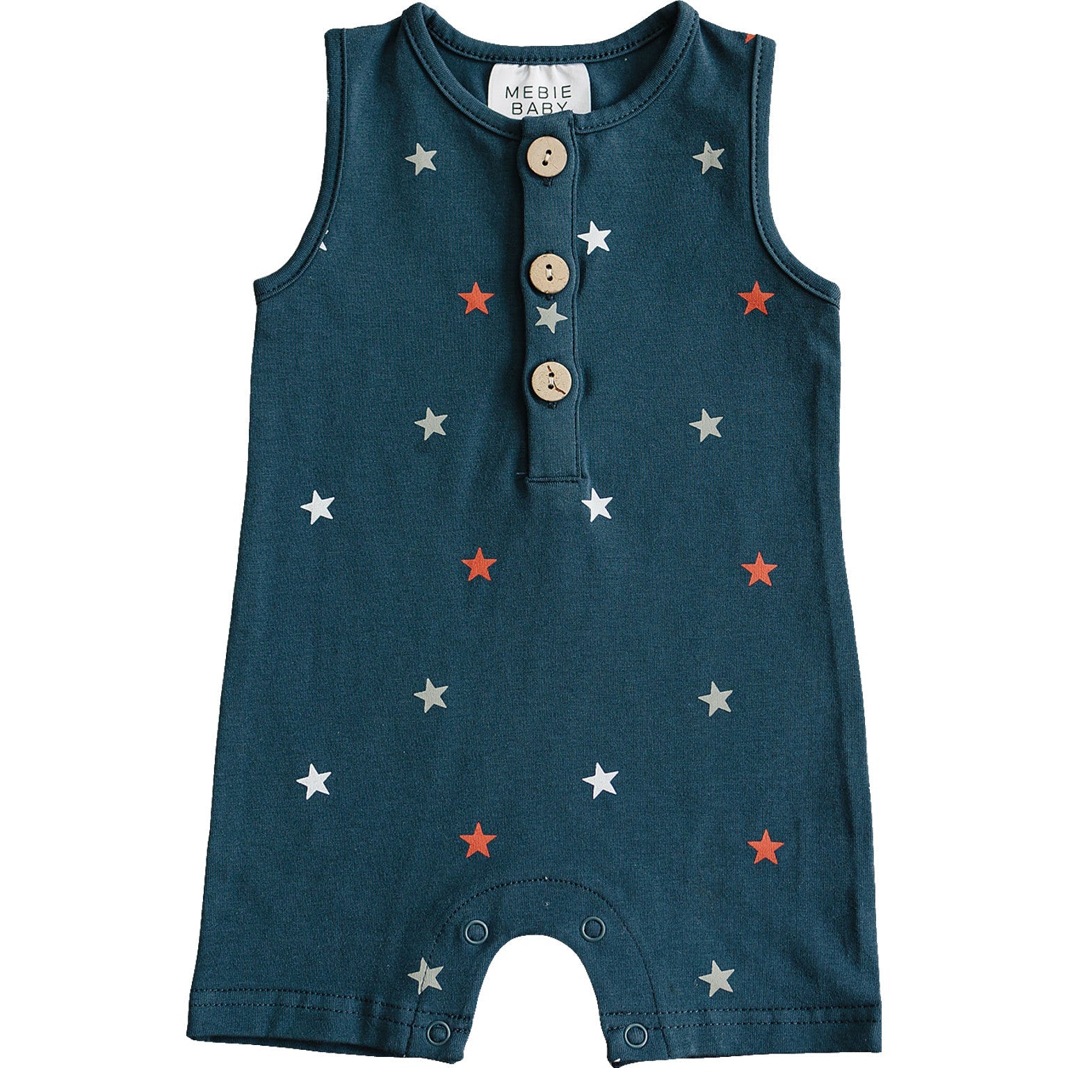 Stars Short Romper  Mebie Baby   