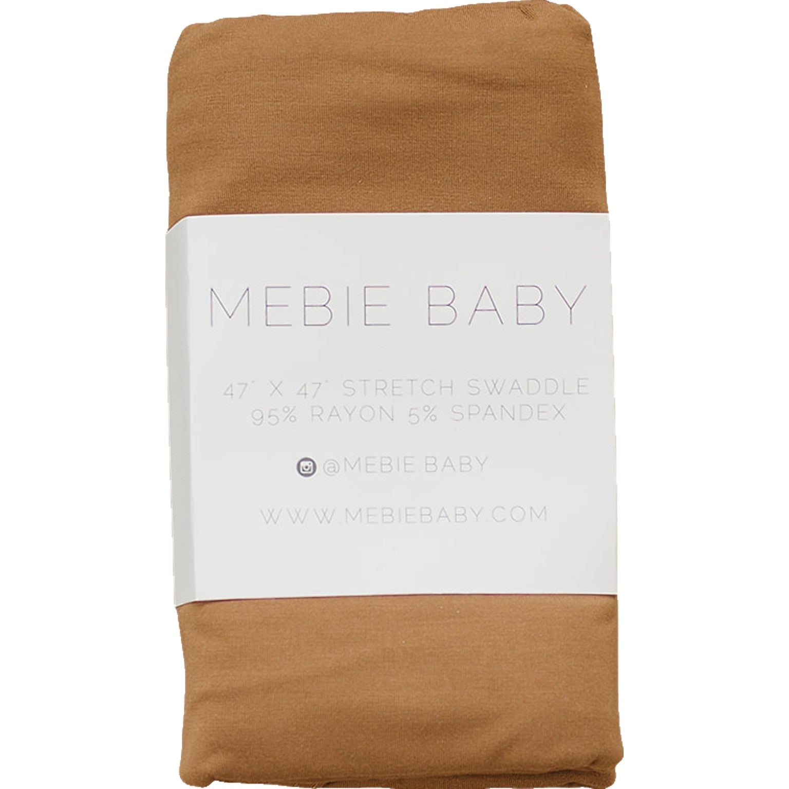 Mustard Bamboo Stretch Swaddle  Mebie Baby   