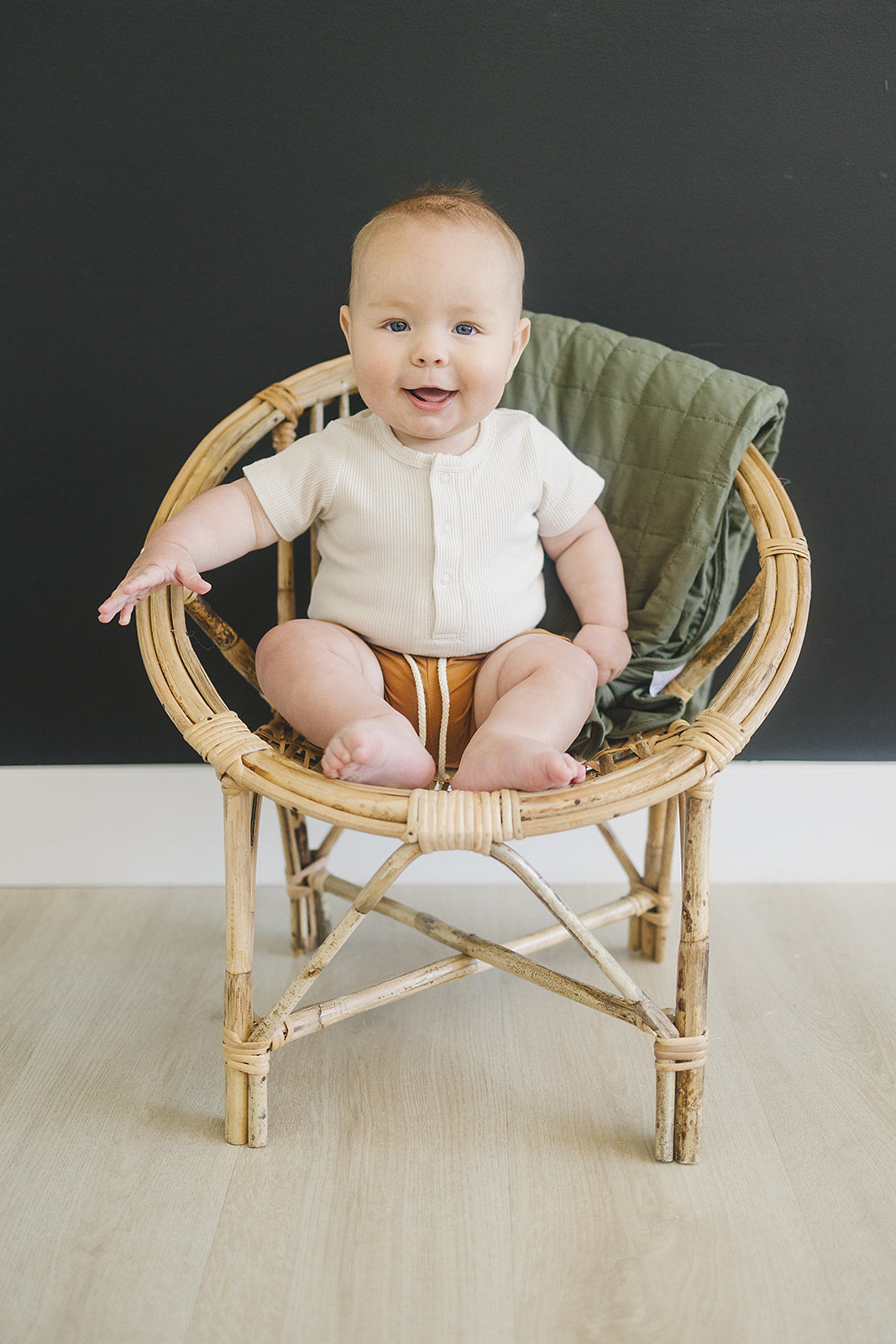 Olive Bamboo Quilt  Mebie Baby   