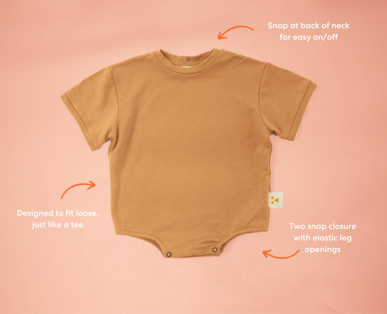 Modal Tee Body - Sourdough