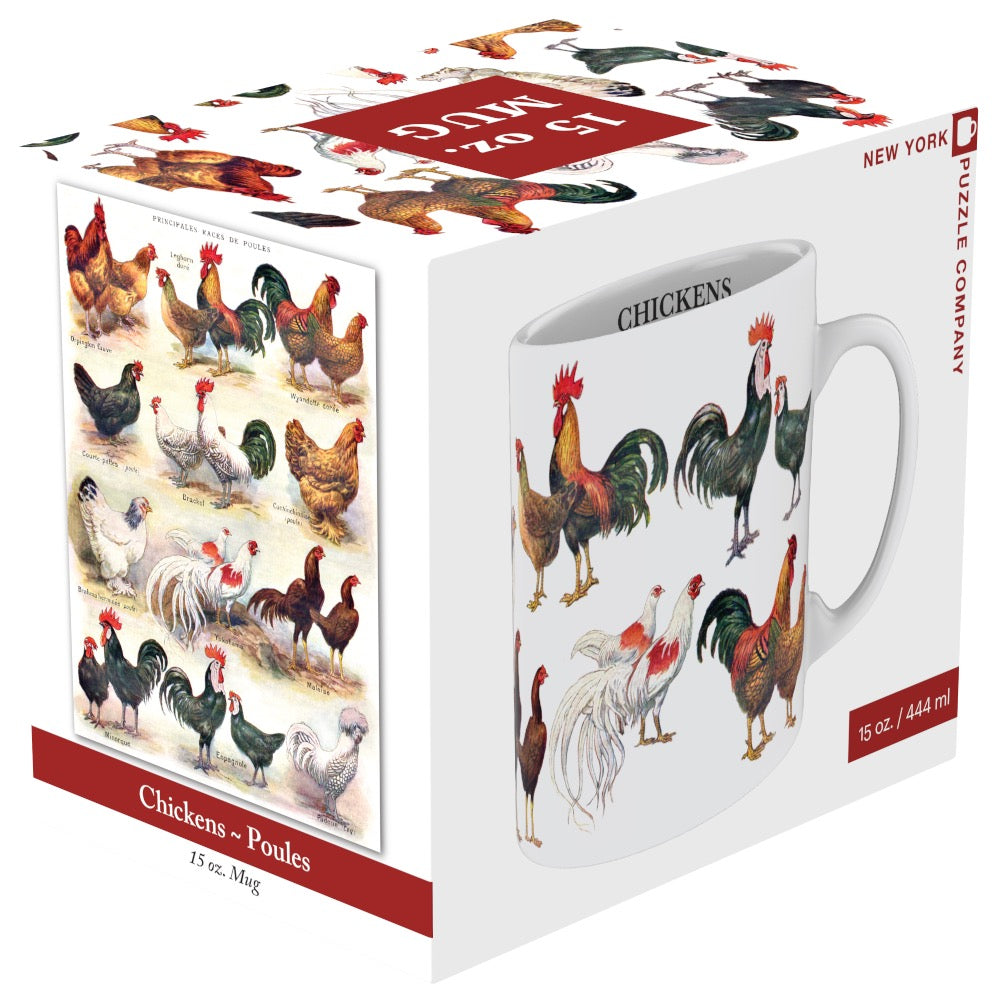 Chickens ~ Poules Mug