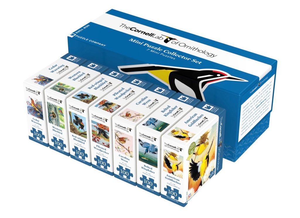 Cornell Birds Mini Puzzle Collector's Set