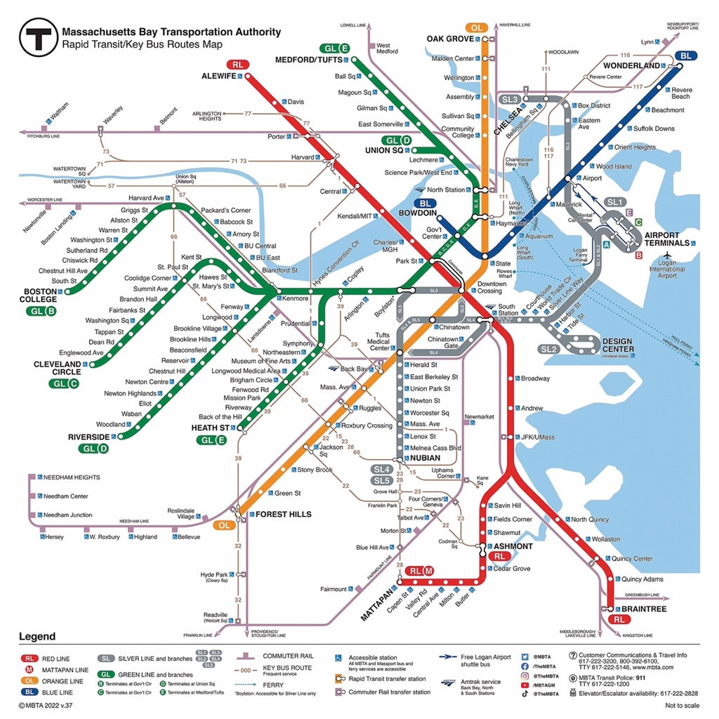 Boston T Map Mini