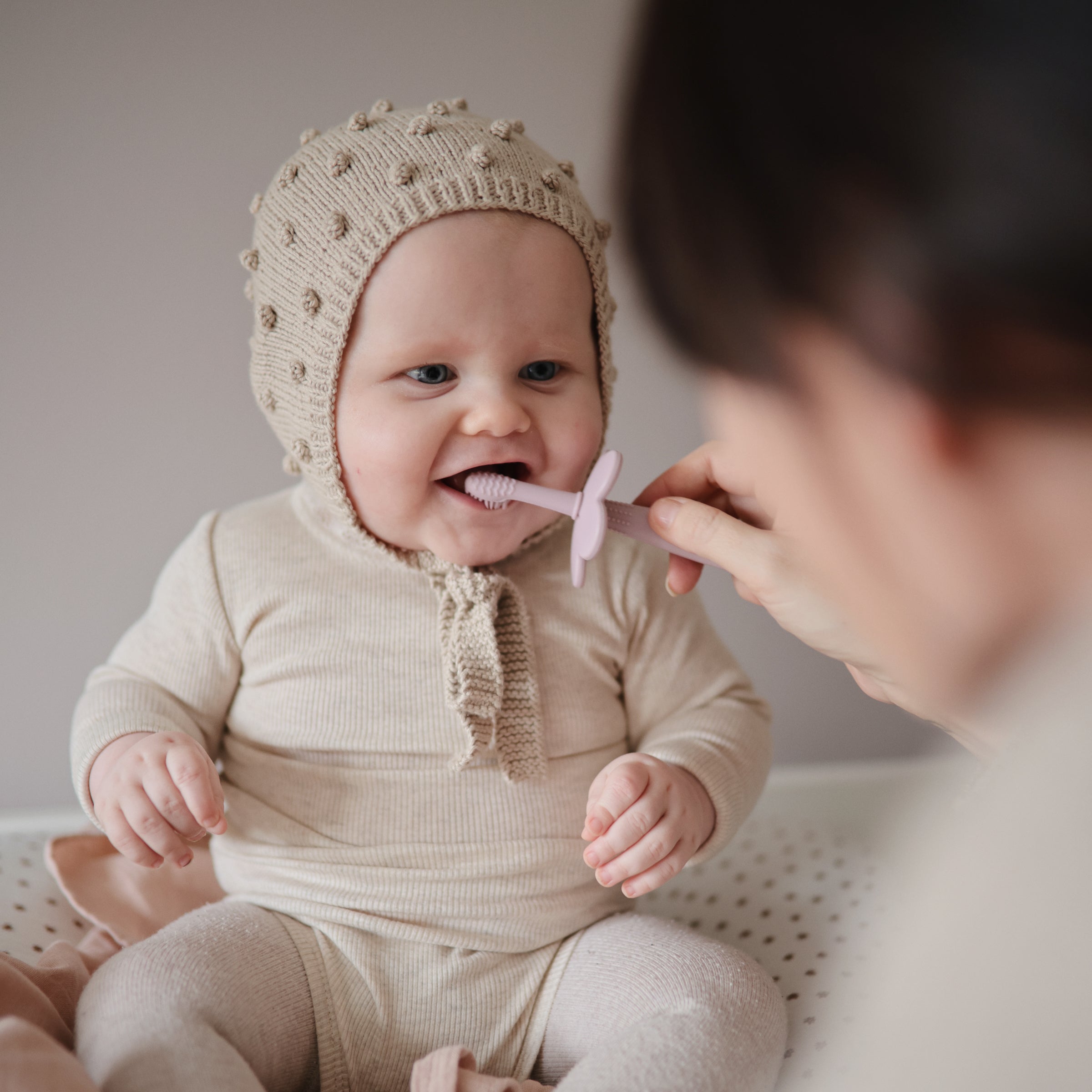 Flower Training Toothbrush Training Toothbrush Mushie   