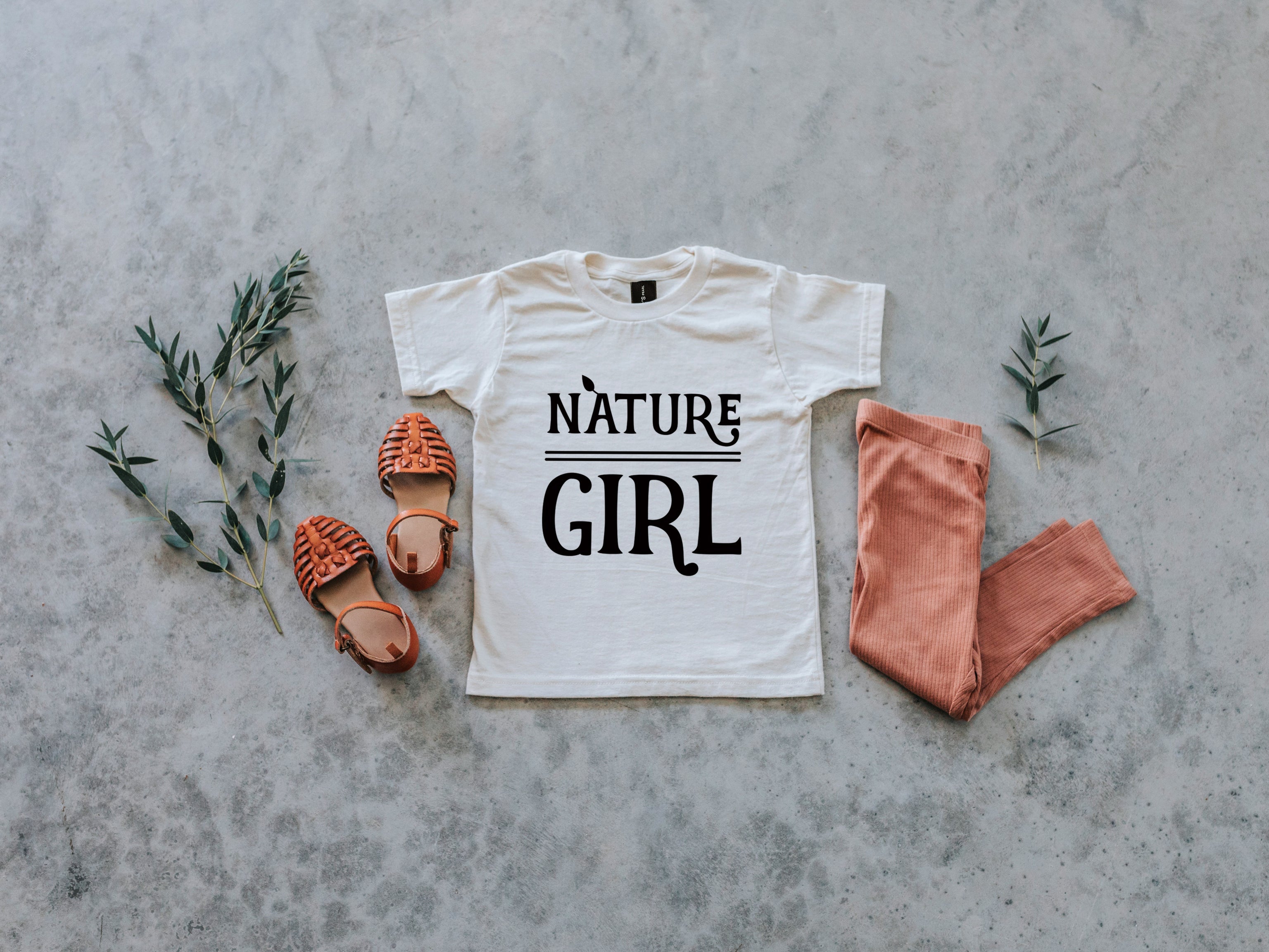 Nature Girl Organic Kids Tee