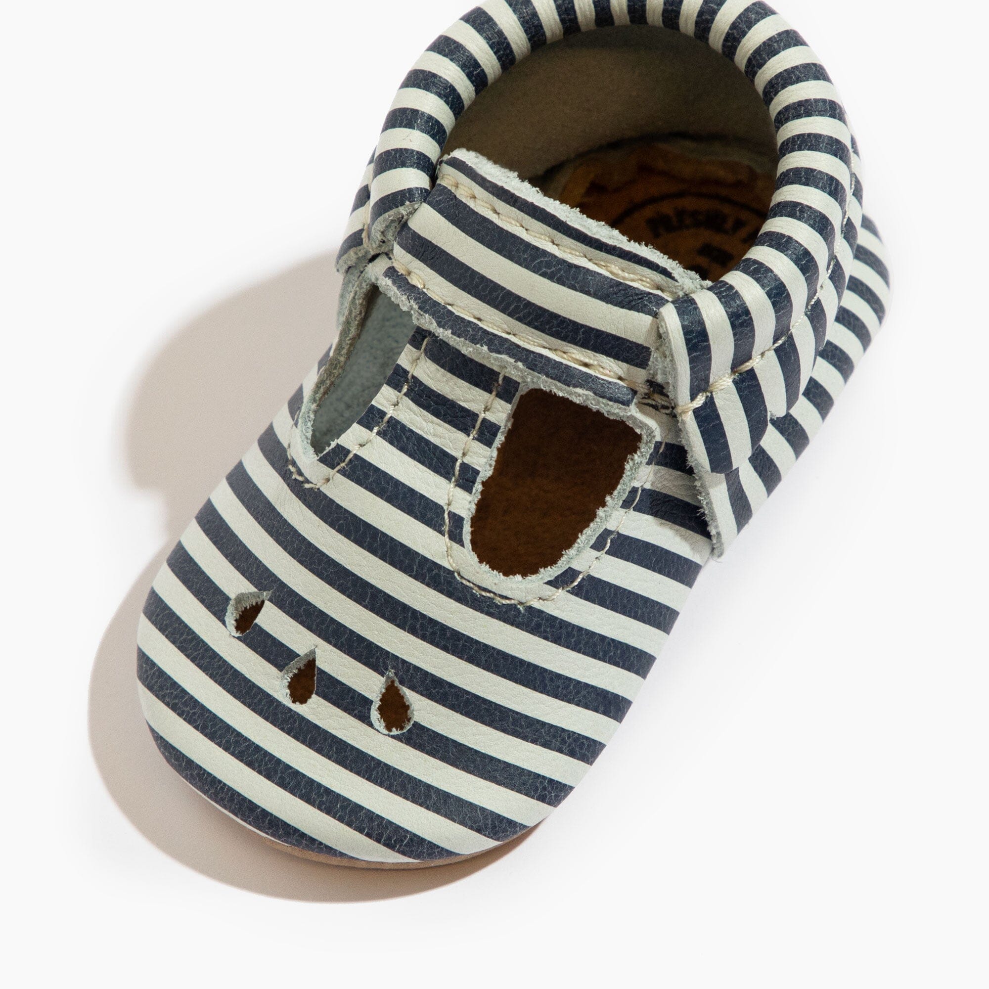 Navy and White Stripes Mary Jane