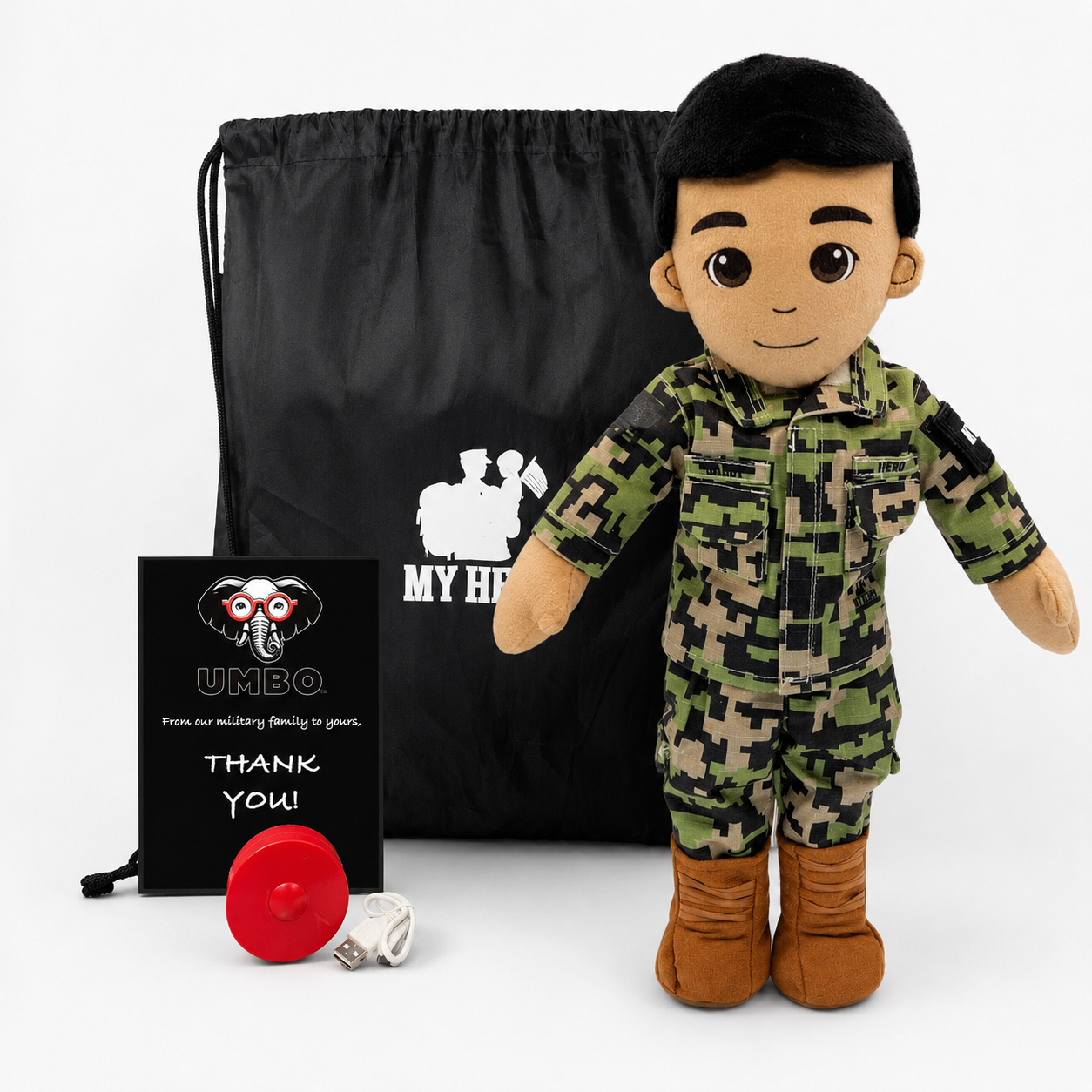 Navy Daddy Doll | Military Doll & Sailor Doll | Recordable