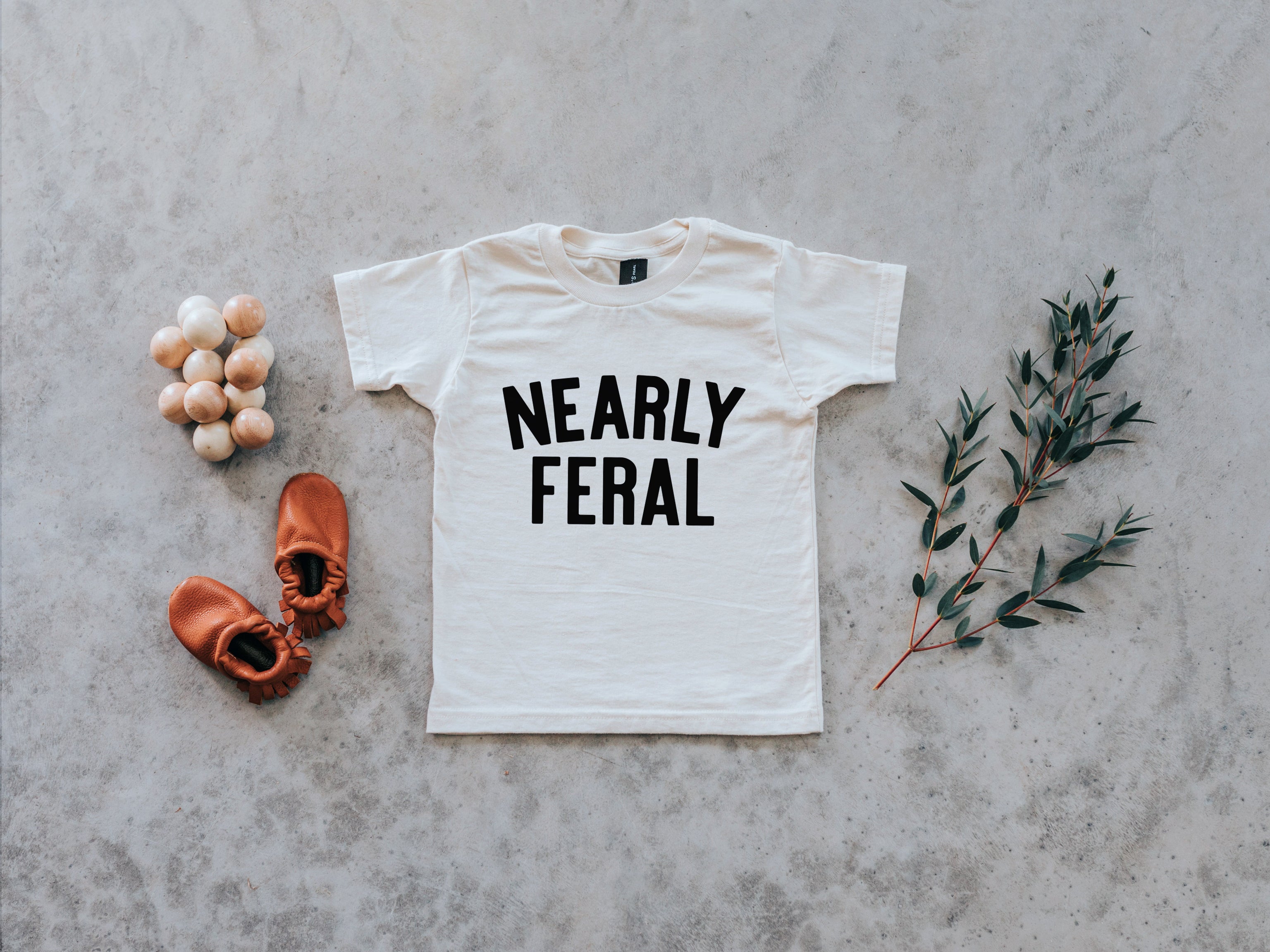 Nearly Feral Organic Baby & Kids Tee