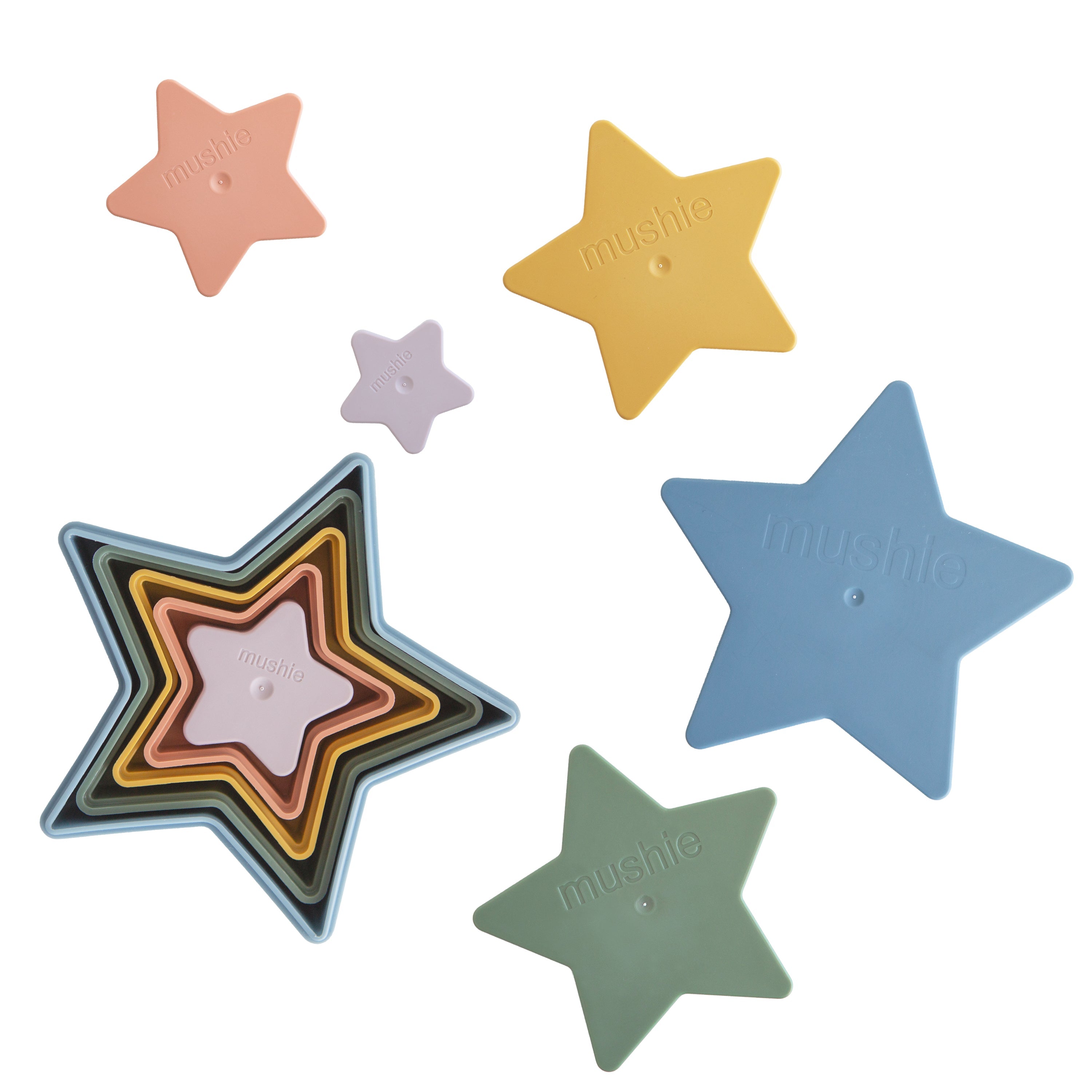 Nesting Stars Toy toys Mushie Retro  