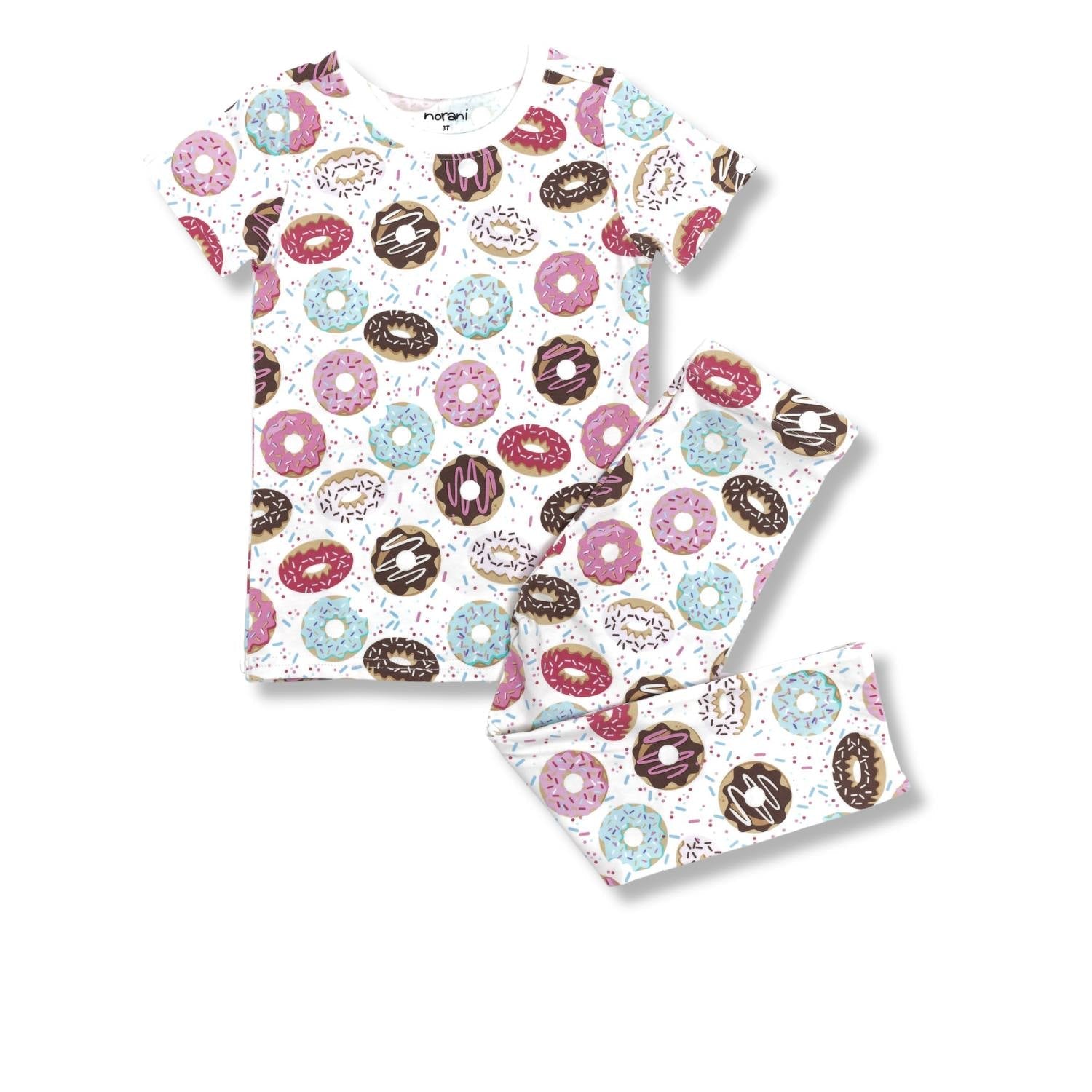 Short Sleeve Kids Pajamas - Donuts Baby & Toddler Sleepwear Norani Baby   