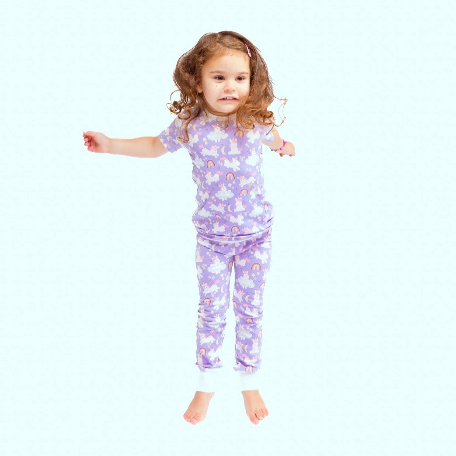 Short Sleeve Kids Pajamas - Unicorns Baby & Toddler Sleepwear Norani Baby   