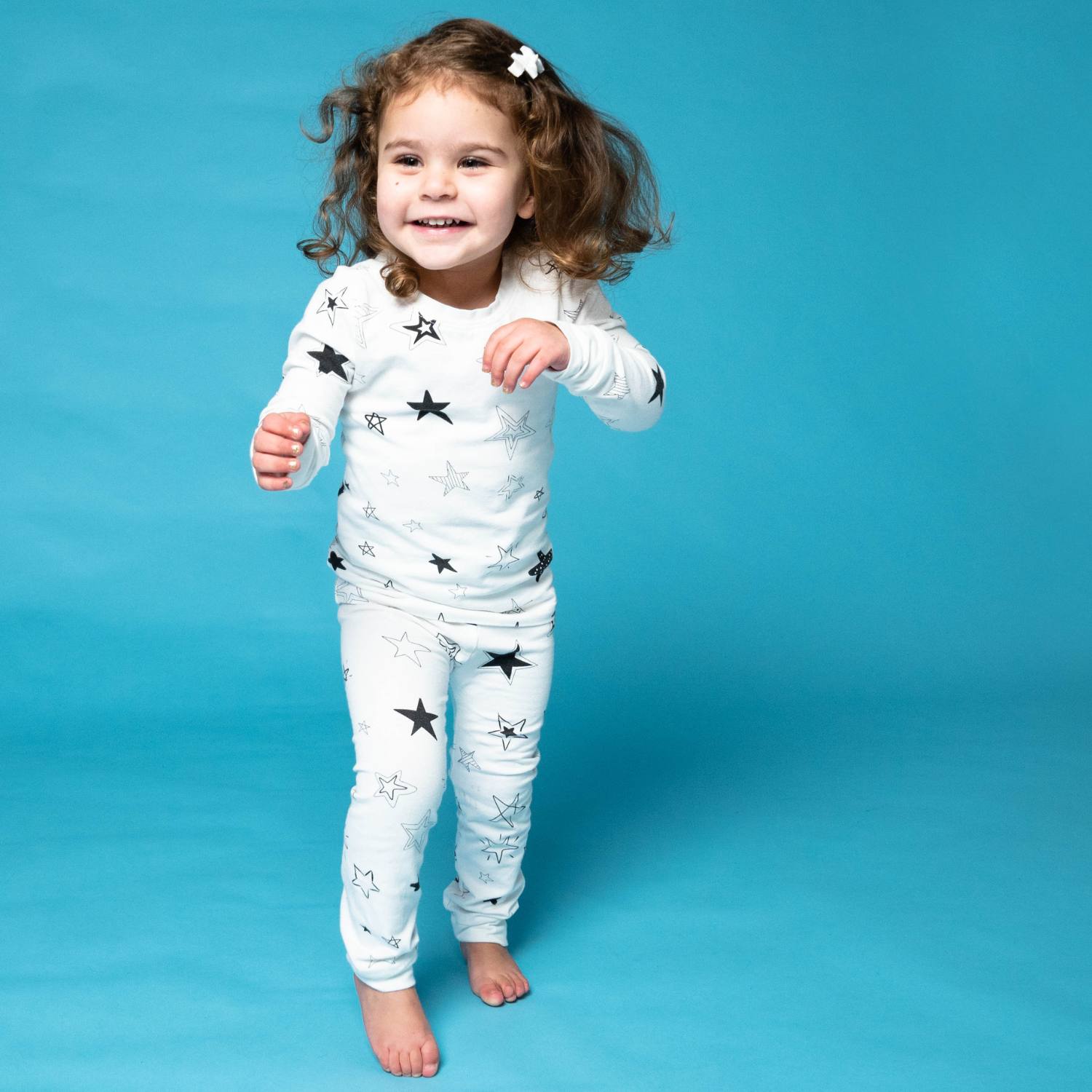 Organic Kids Pajamas - Stars