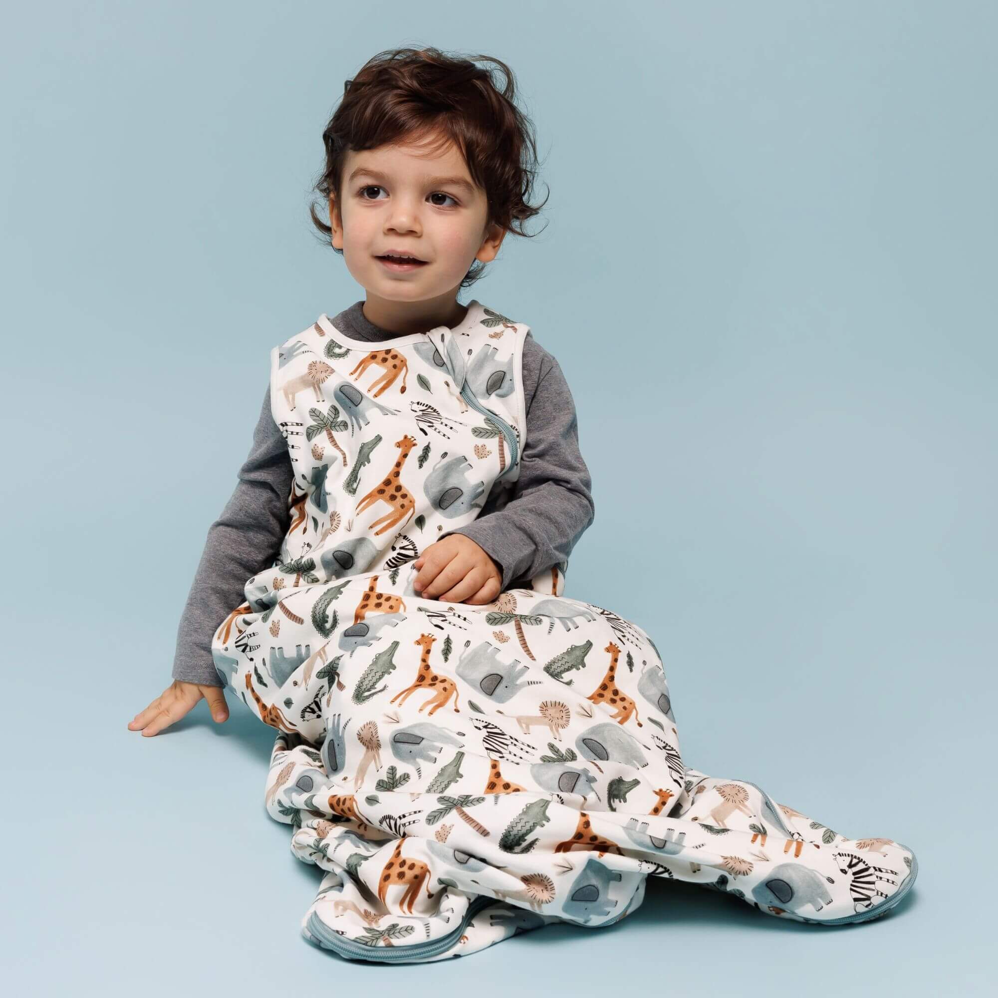 One & Done Sleep Sack - Safari Animals