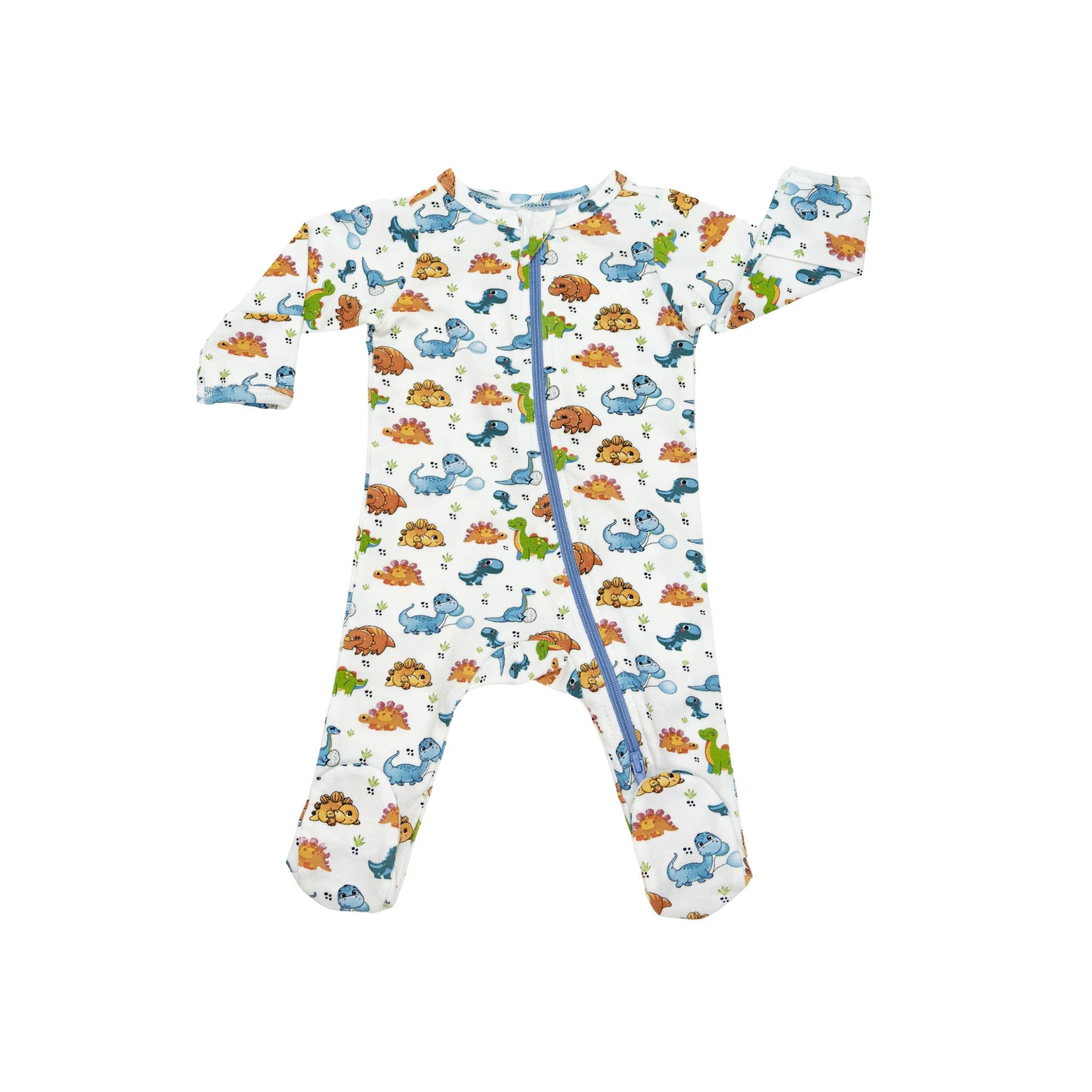 Organic Footie - Dinosaurs Baby & Toddler Norani Baby   