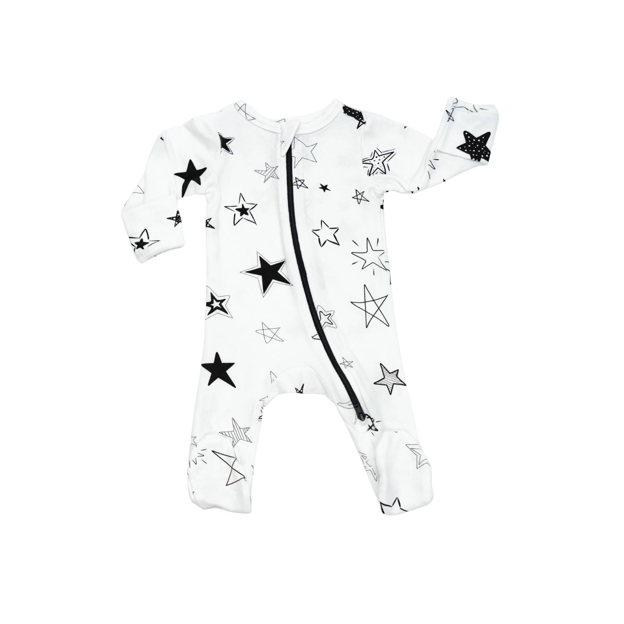 Organic Footie - Stars Baby & Toddler Norani Baby   