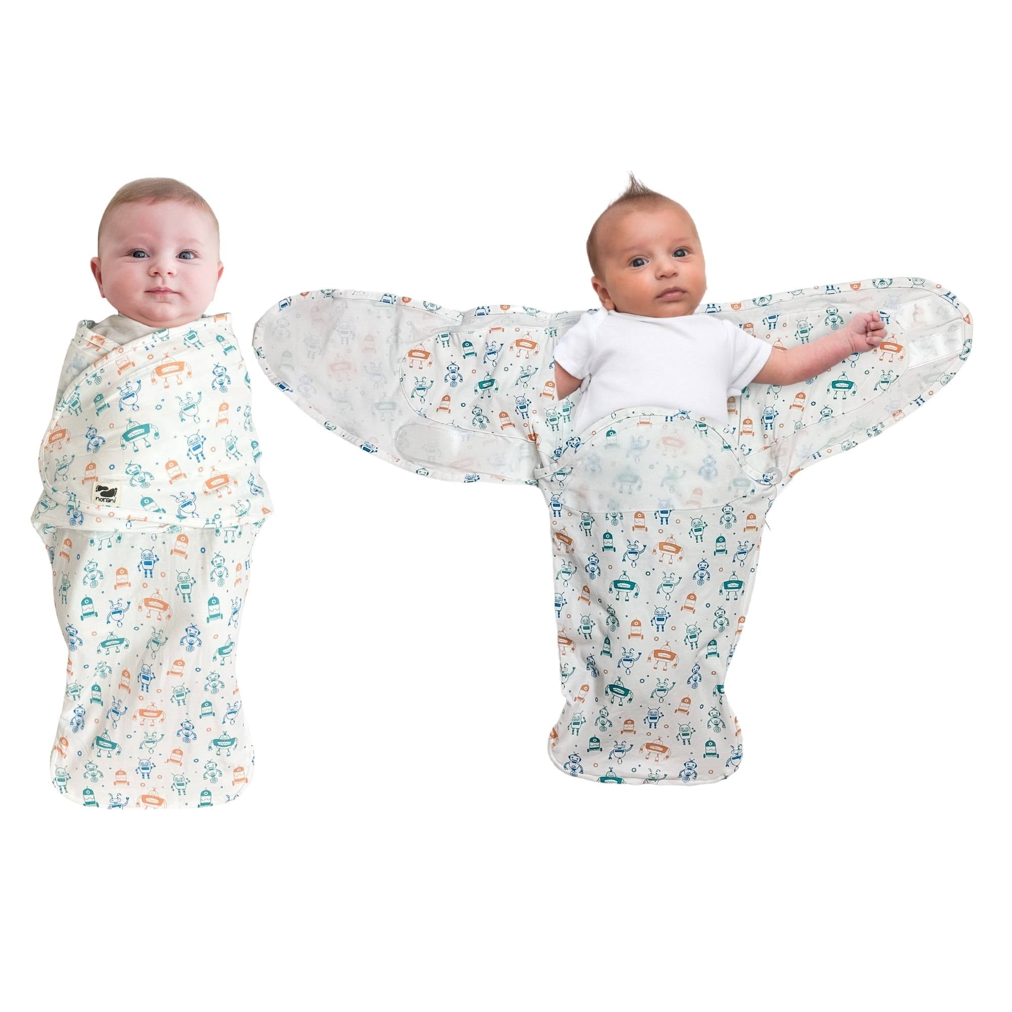 Snugababe Swaddle™ Sleep Pod - Robots