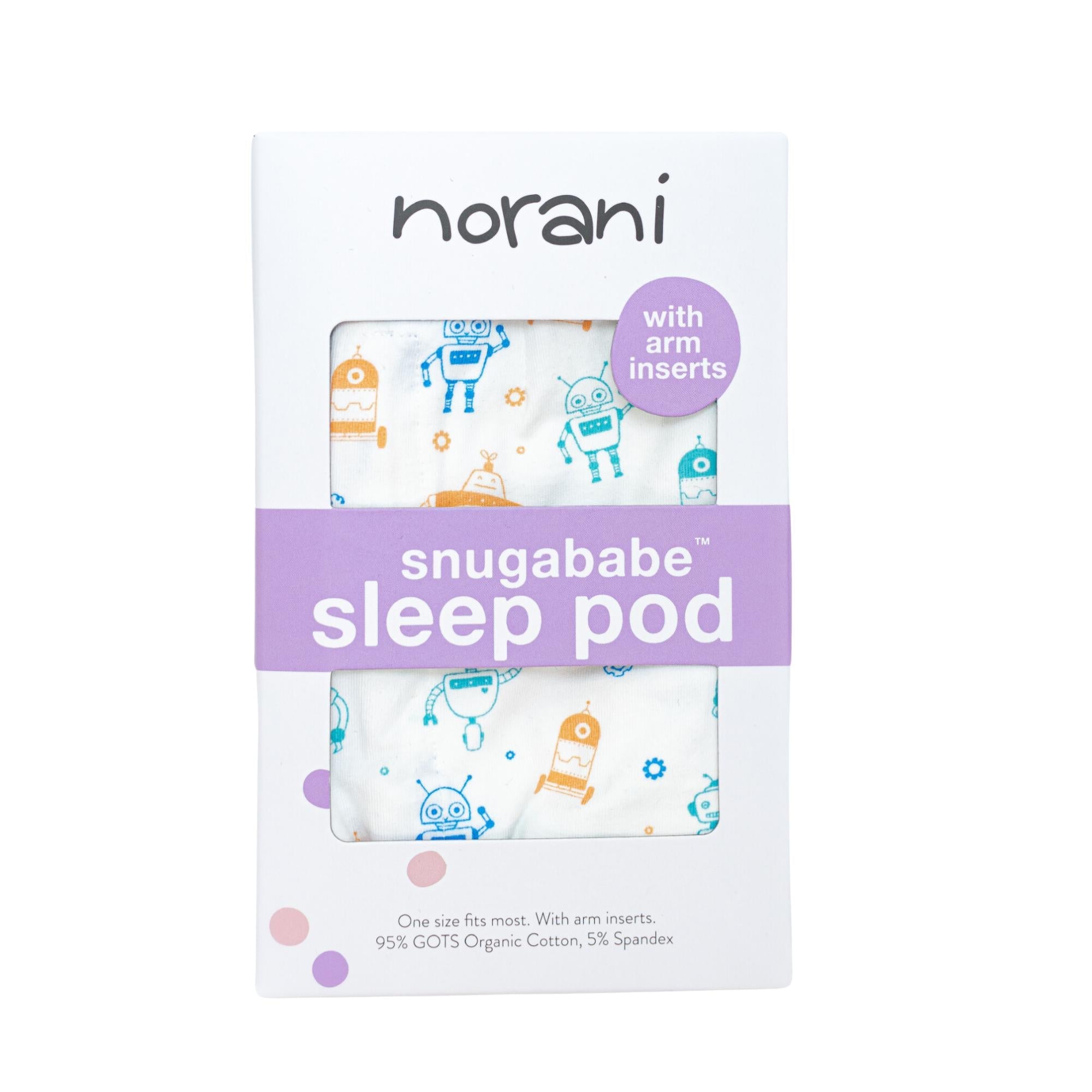 Snugababe Swaddle™ Sleep Pod - Robots